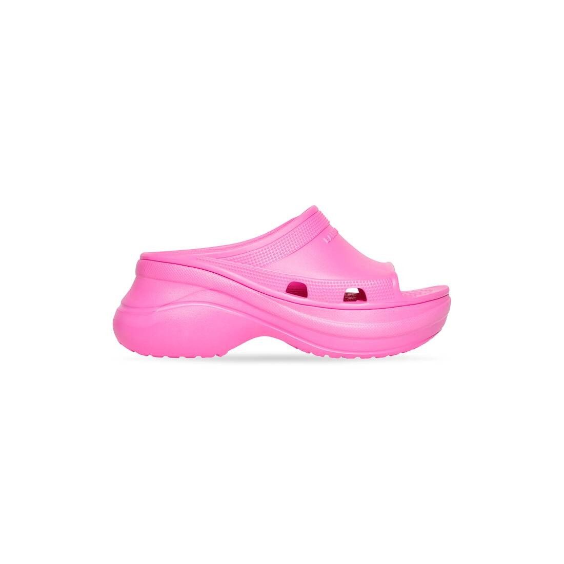 Balenciaga × Crocs o1bcso1str0325 Pool Crocs™ Slide Sandals in Pink Size US 6 / IT 36 - 1 Thumbnail
