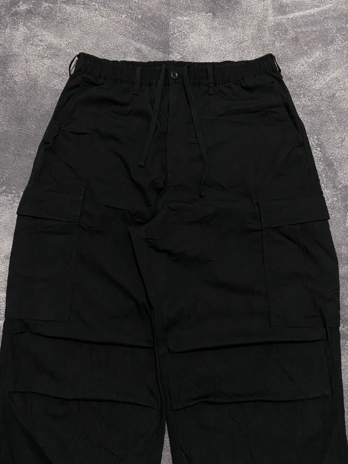 Yohji Yamamoto GU Super Wide Cargo Ballon Pants Size US 34 / EU 50 - 2 Thumbnail