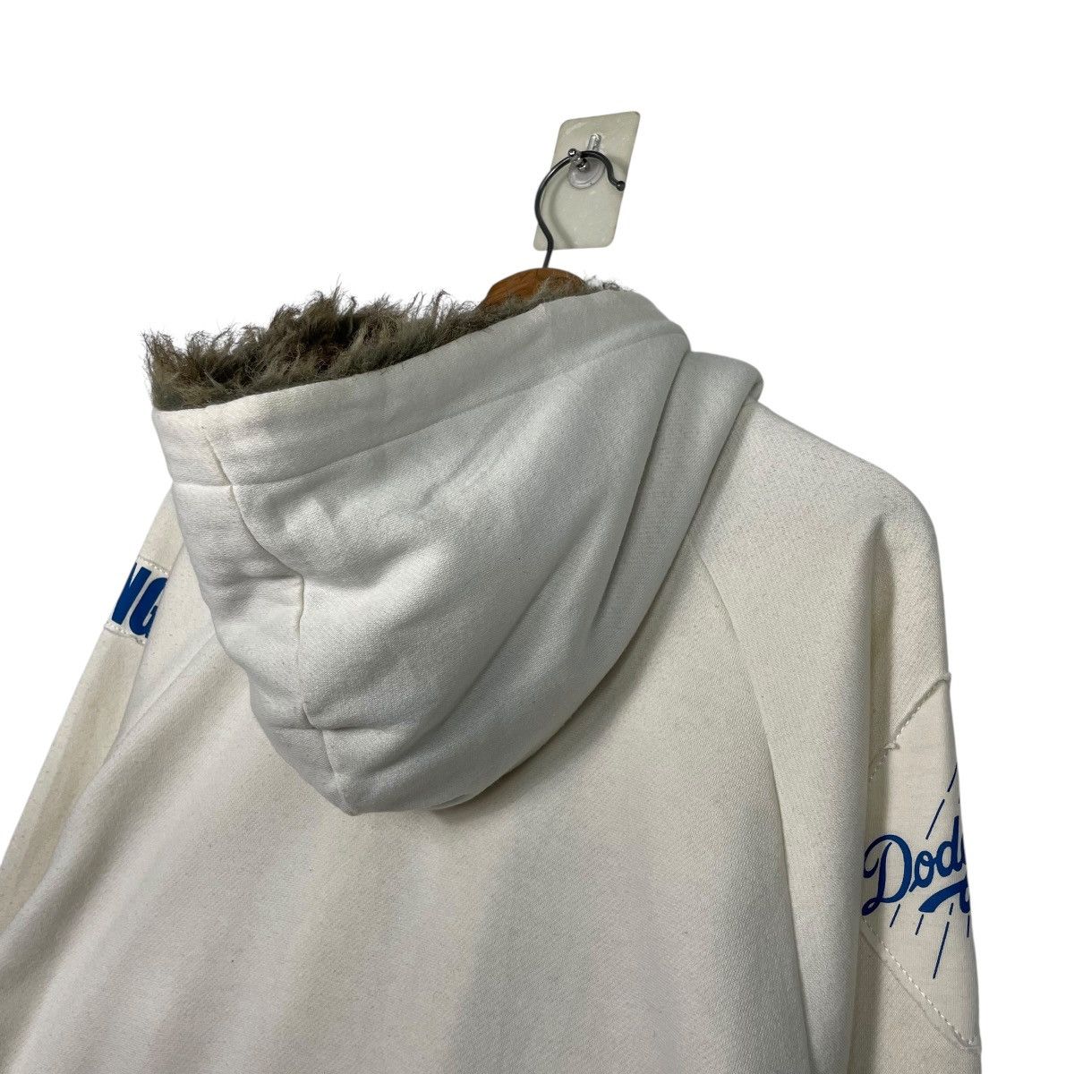MLB Los Angeles Dodgers Baseball Zipper Hoodie Size M / US 6-8 / IT 42-44 - 9 Thumbnail