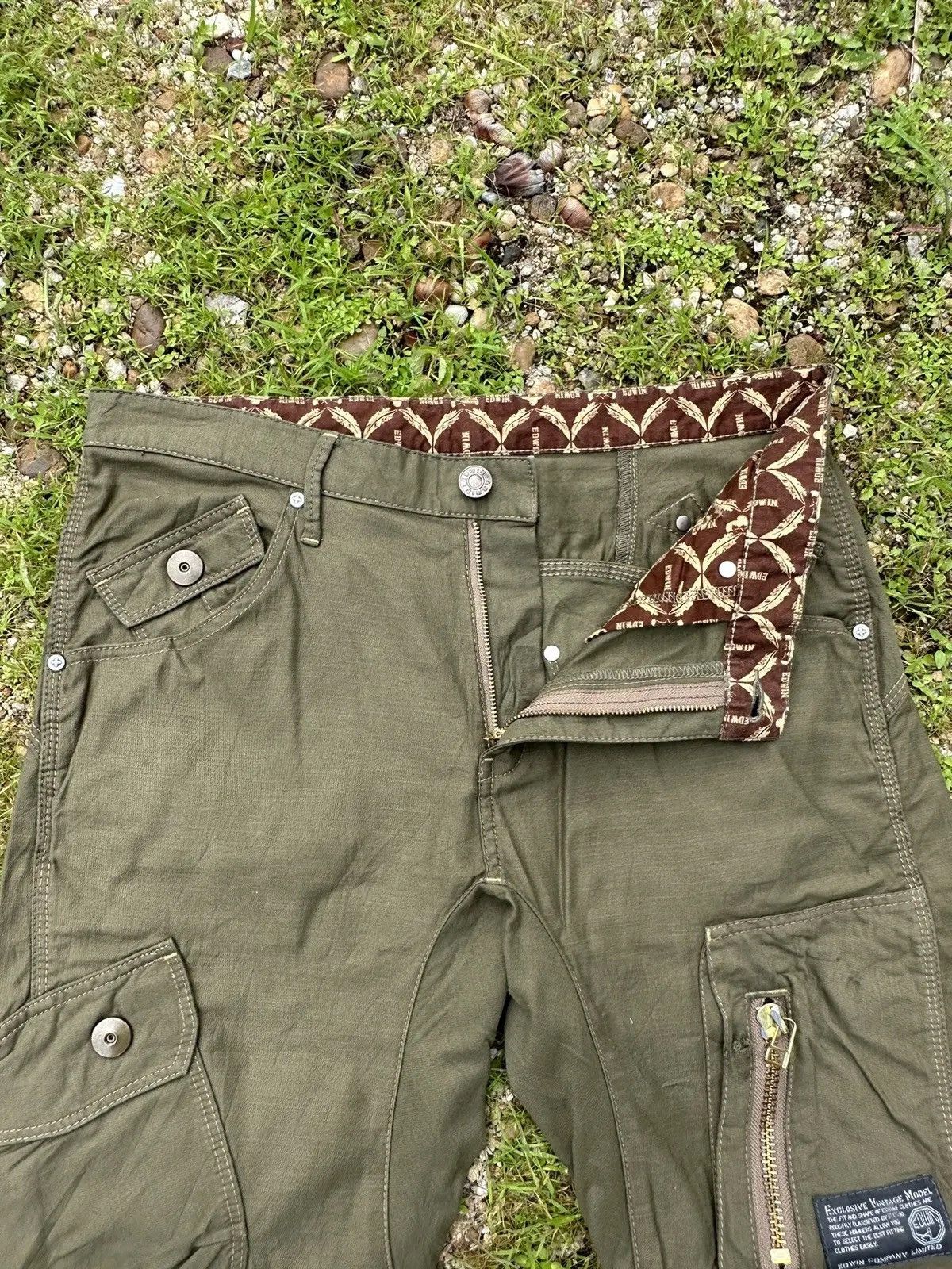 Matsuda SICKS!!VINTAGE EDWIN TROUSERS CURVE/BANANA LEGS BUCKLE PANTS Size US 33 - 7 Thumbnail
