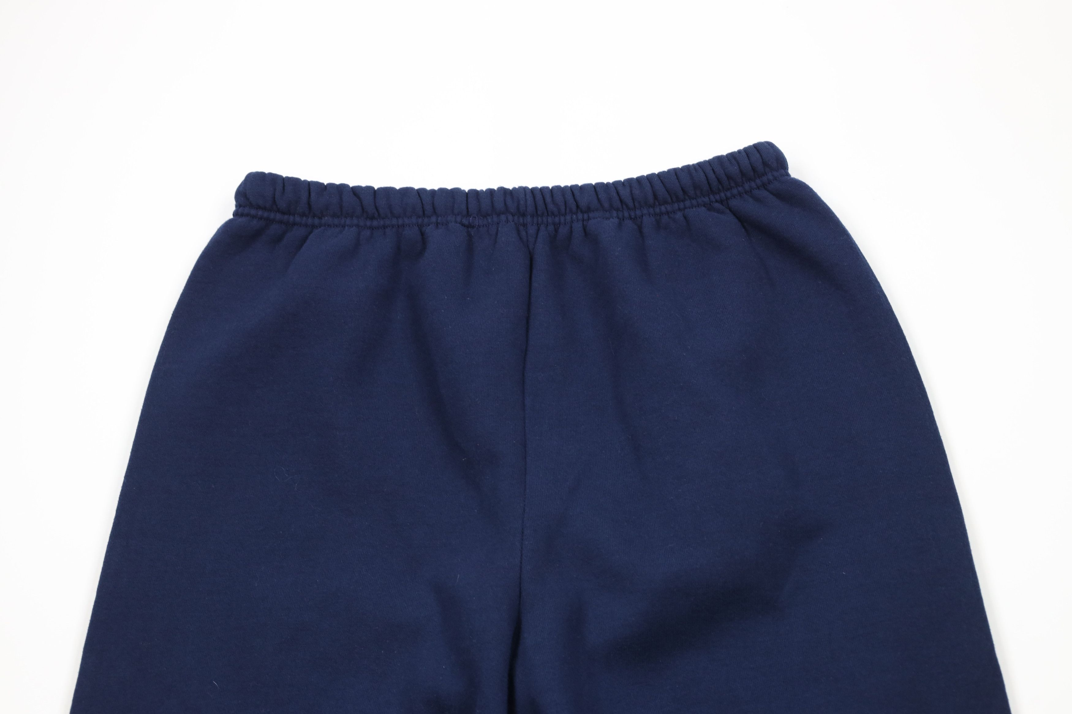 Russell Athletic × Vintage Vintage 90s Russell Athletic Sweatpants Pants Navy Blue USA Size US 36 / EU 52 - 9 Thumbnail