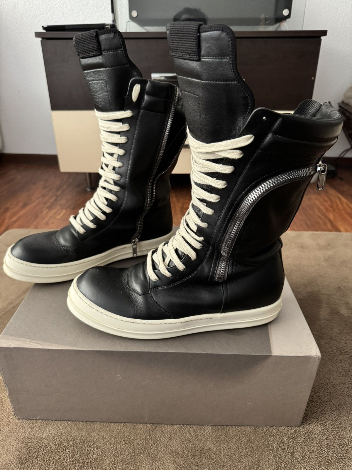 Rick Owens Rick Owens Bauhaus Basket Size US 12 / EU 45 - 2 Thumbnail
