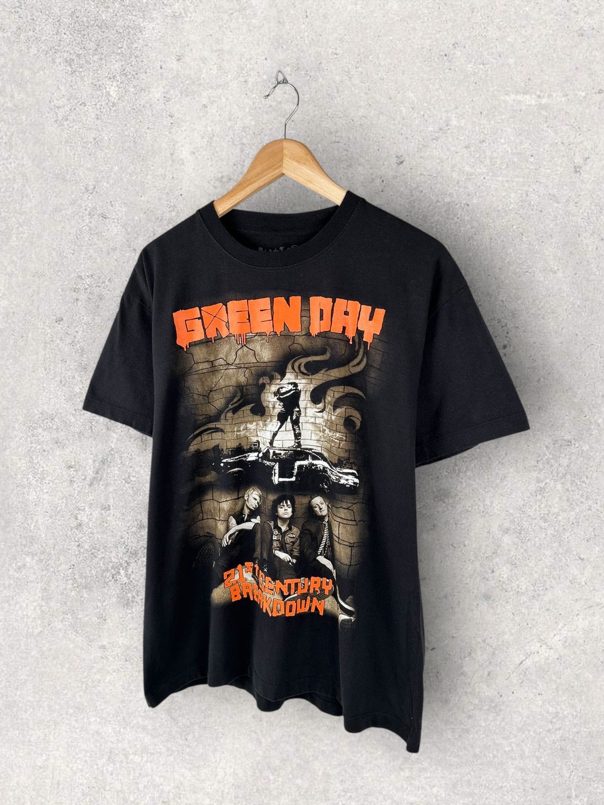 Band Tees Vintage Y2K Green Day Rock Machine Tee Size US L / EU 52-54 / 3 - 1 Thumbnail
