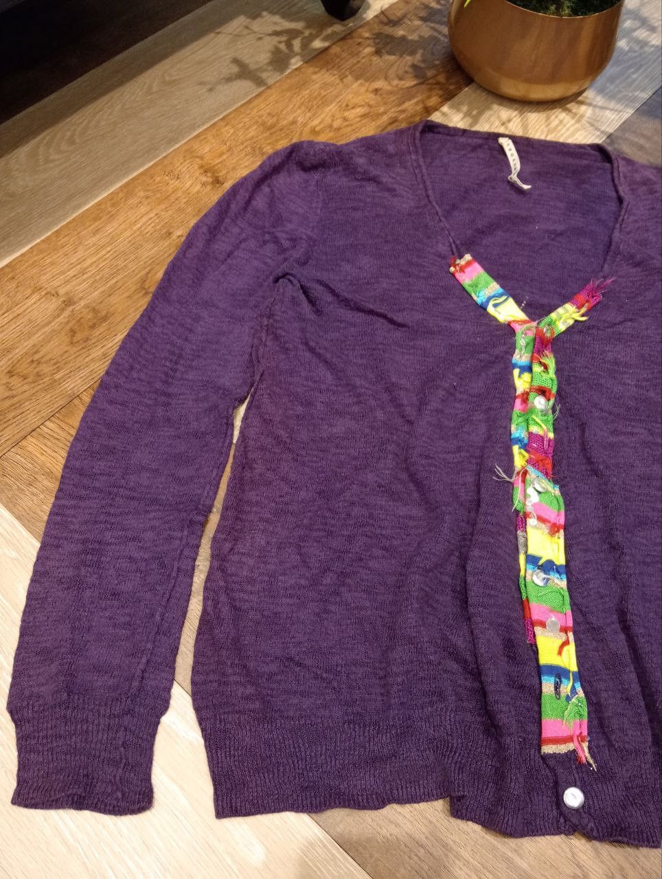 Issey Miyake VINTAGE SUNAOKUWAHARA ISSEY MIYAKE CARDIGAN Size M / US 6-8 / IT 42-44 - 5 Thumbnail
