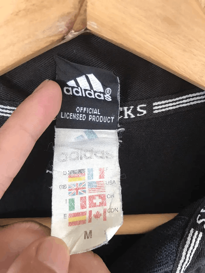 Adidas Vintage Y2K Adidas All Black Rugby Jerseys Size US M / EU 48-50 / 2 - 7 Thumbnail