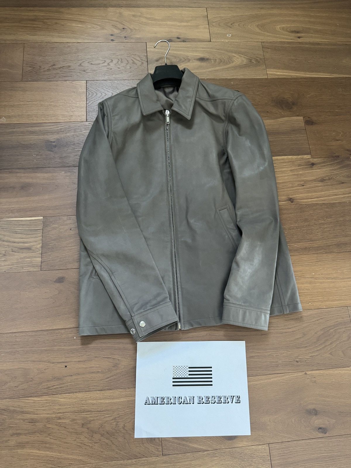 Rick Owens RICK OWENS LIDO SS24 BRAD LEATHER JACKET Size US L / EU 52-54 / 3 - 1 Thumbnail