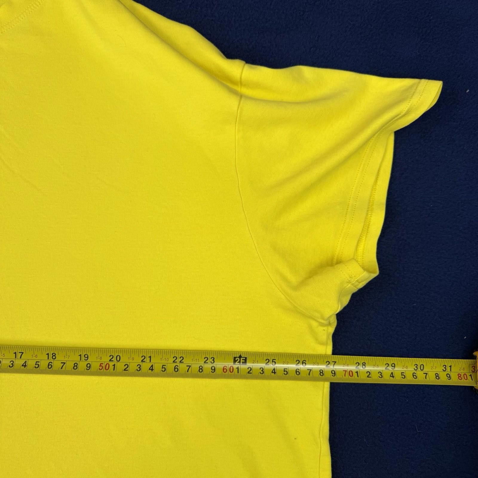 Les Benjamins Les Benjamins Yellow Graphic T Shirt Clean Your Soul Sz XXL Size US XXL / EU 58 / 5 - 4 Thumbnail