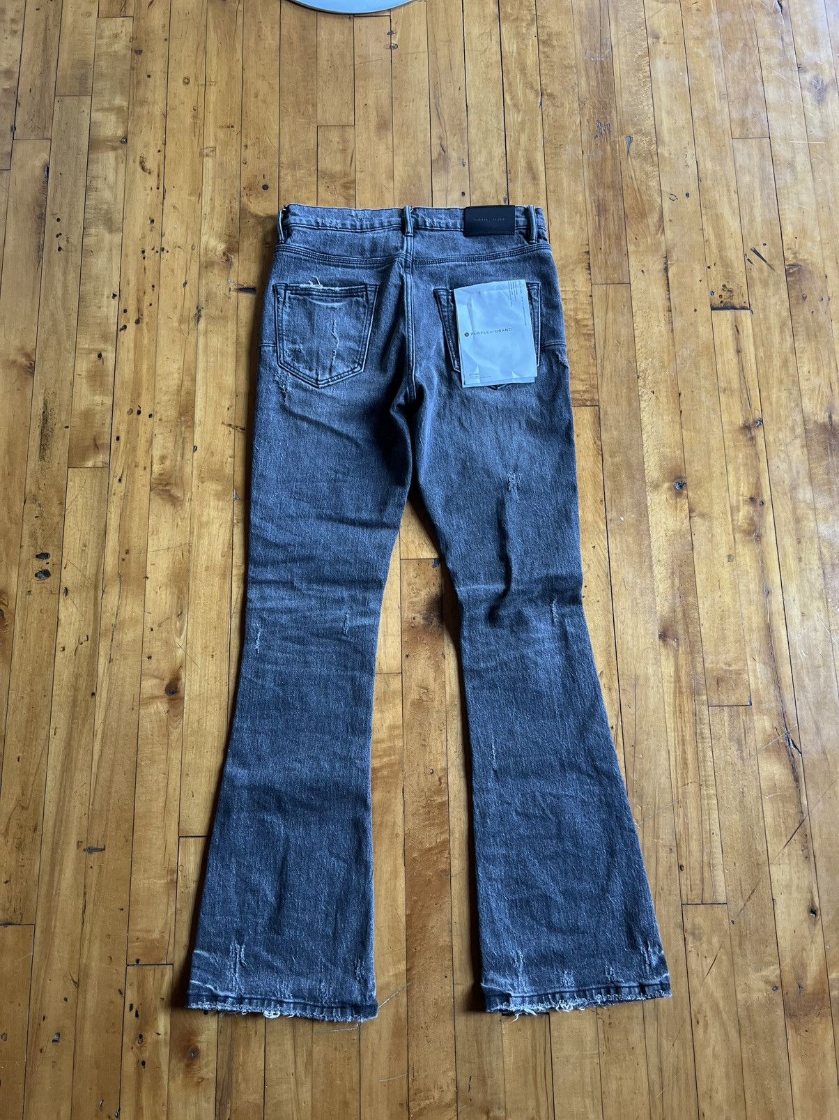 Purple × Purple Brand P004 Flare Bootcut Denim Size US 30 / EU 46 - 3 Thumbnail