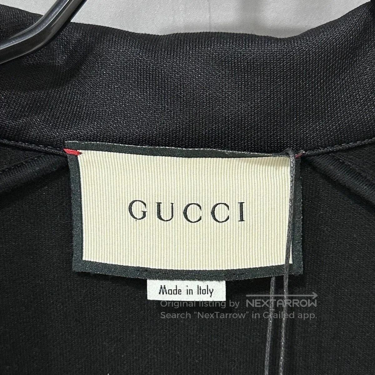Gucci Gucci Black Jacket Red Blue Stripes Zip. Size US XL / EU 56 / 4 - 5 Thumbnail