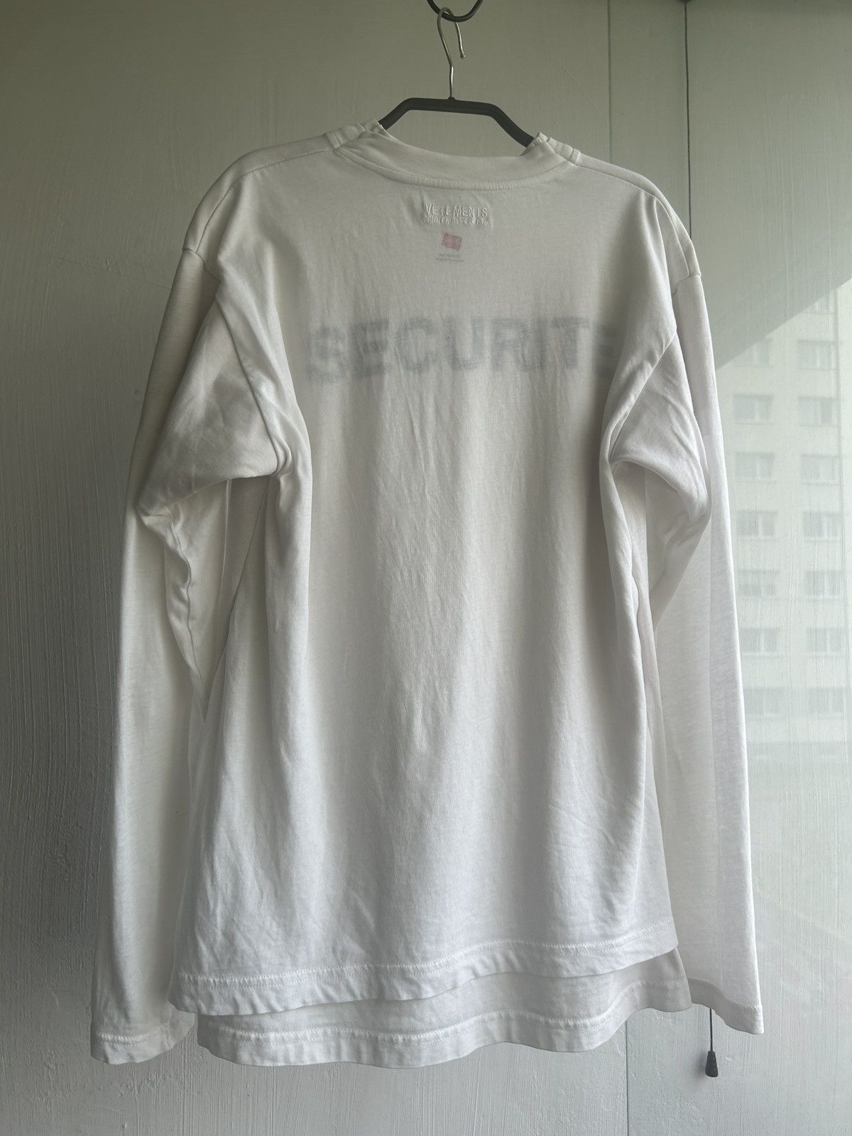 Hanes × Vetements Vetements x Hanes SS17 Securite double layer Securite Tshirt Size US S / EU 44-46 / 1 - 8 Thumbnail