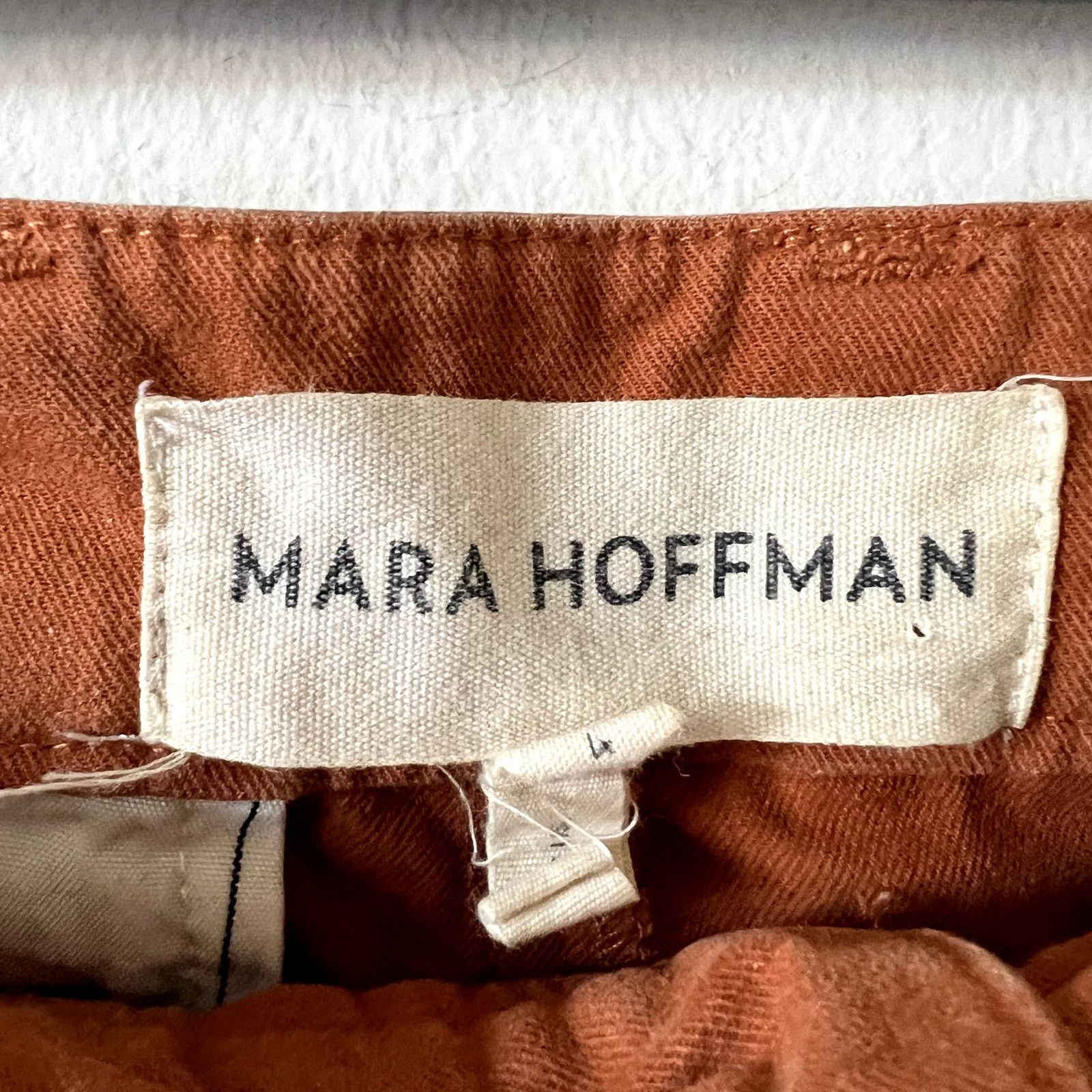 Mara Hoffman Mara Hoffman cotton pants straight size 4 brown Size 27" / US 4 / IT 40 - 2 Thumbnail