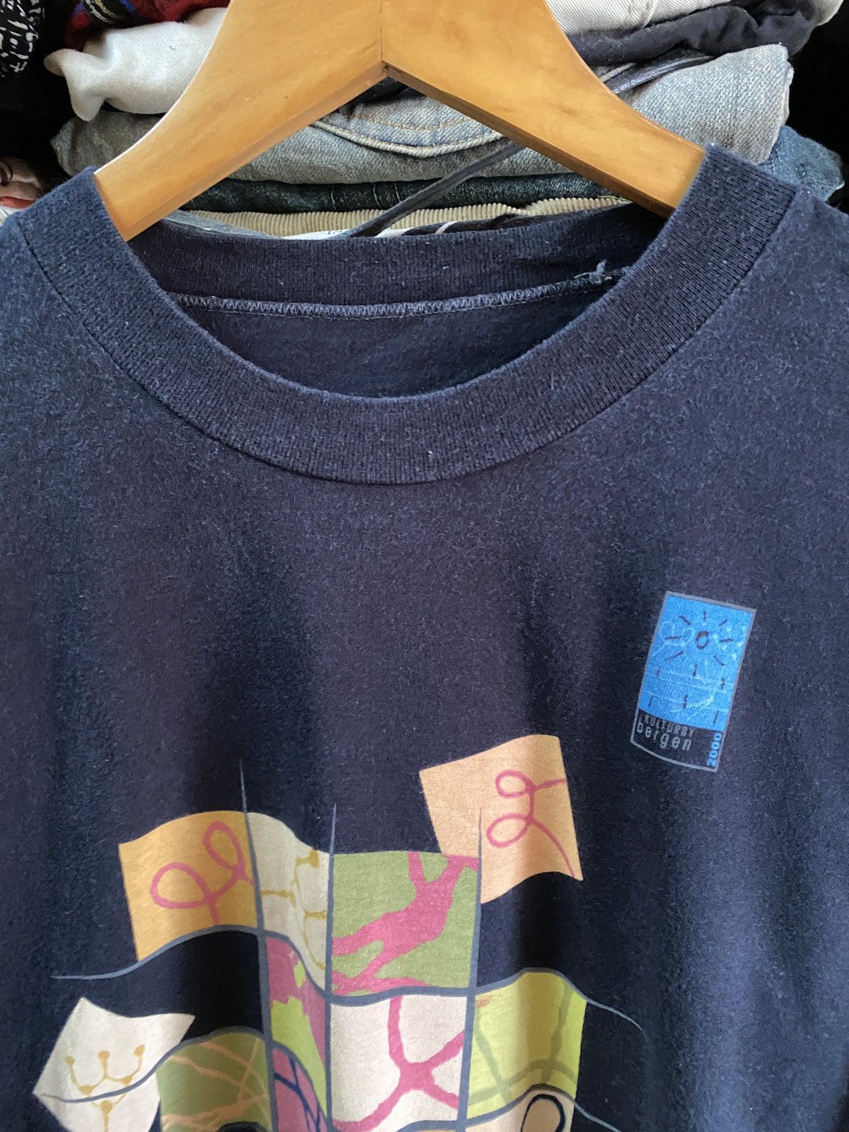 Vintage Vintage 90s Kulturby bergen 2000 collection artwork Size US S / EU 44-46 / 1 - 9 Thumbnail