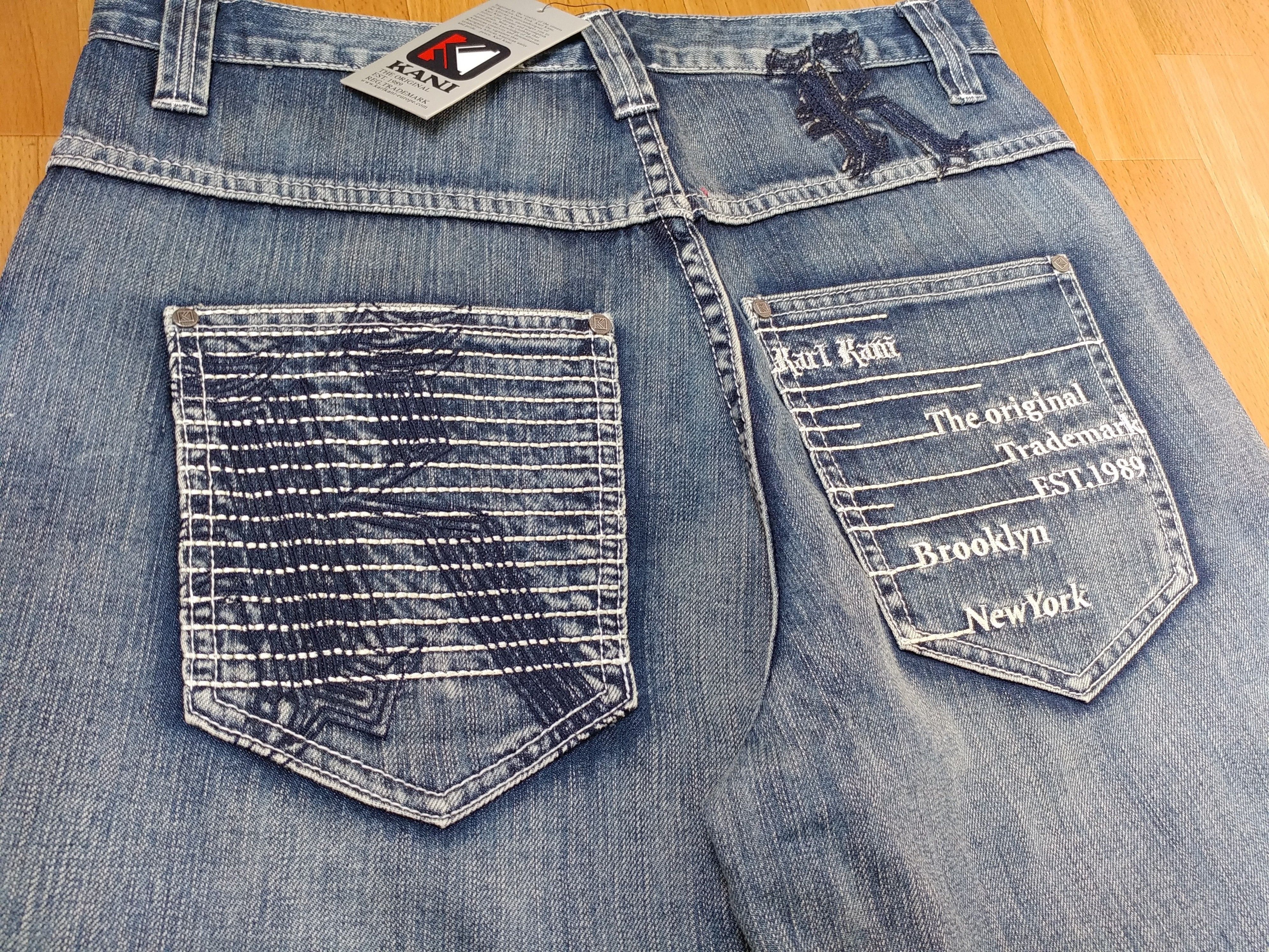 Karl Kani KARL KANI jeans oldschool deadstock baggy vintage 1990s W 32 Size US 32 / EU 48 - 8 Thumbnail