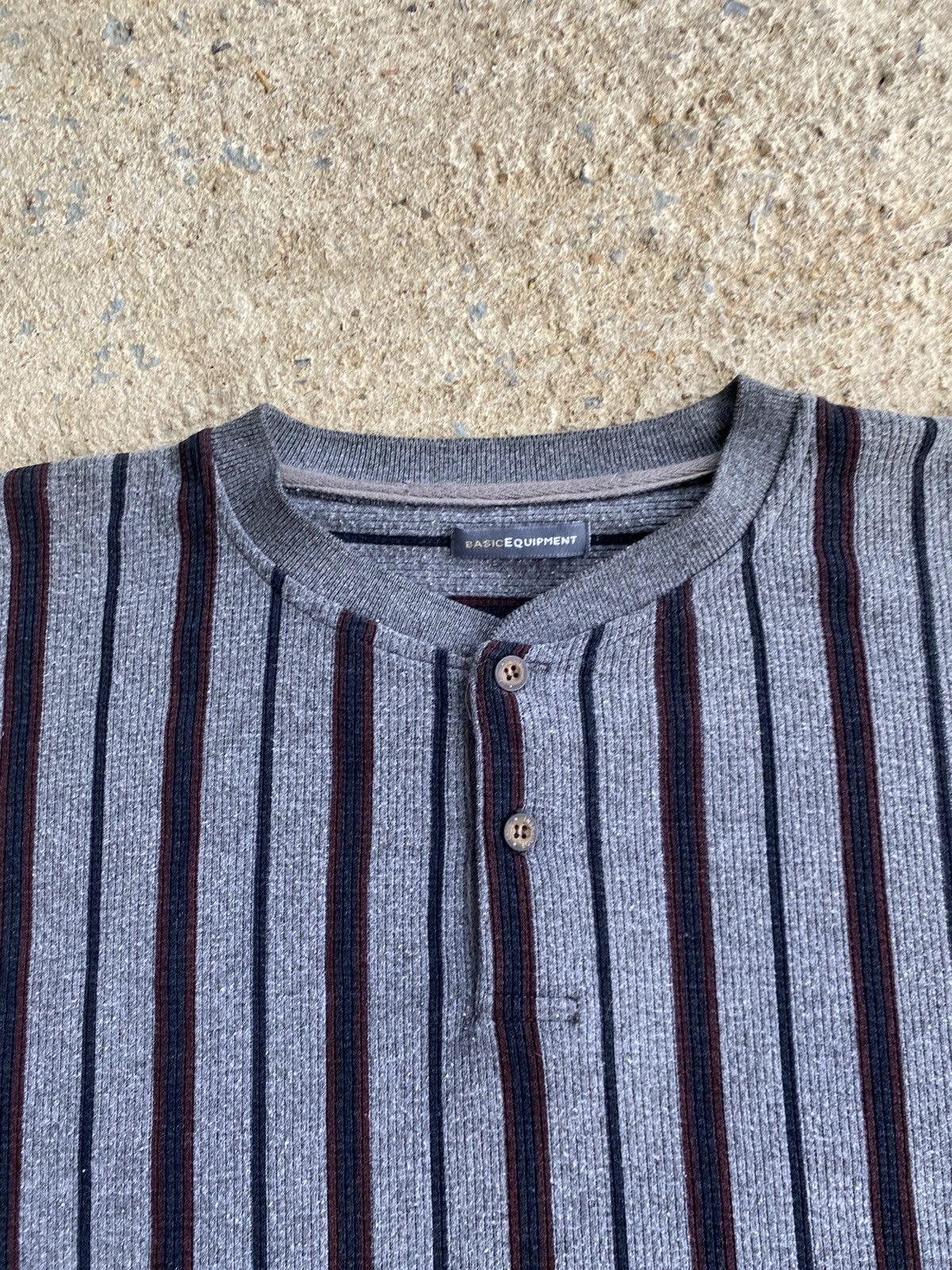 Coogi × Vintage Vintage Y2K Basic Equipment Grunge Stripe Boxy Shirt Size US XL / EU 56 / 4 - 3 Thumbnail
