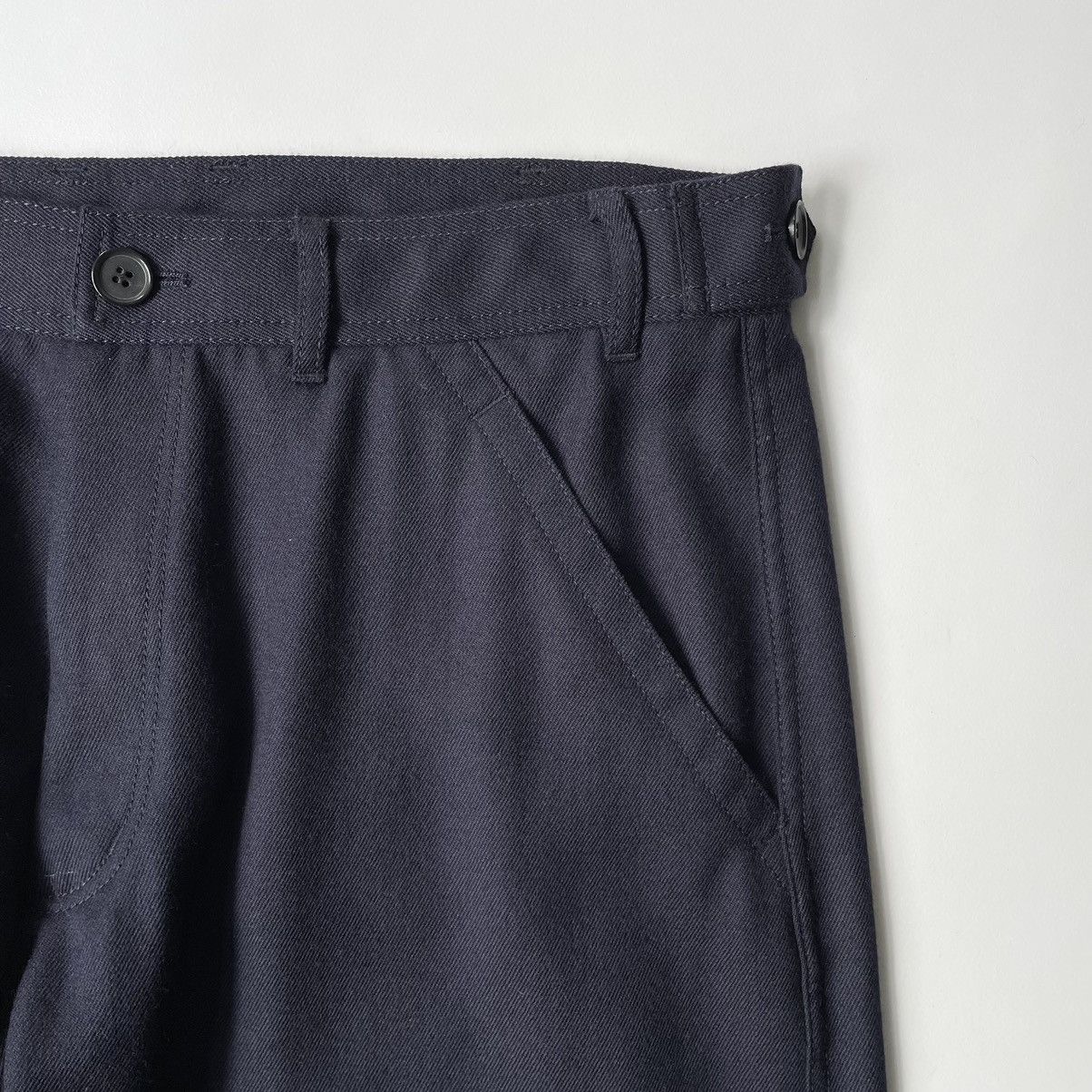 Comme des Garcons Dark Blue Wool Utility Trousers Size US 36 / EU 52 - 7 Thumbnail