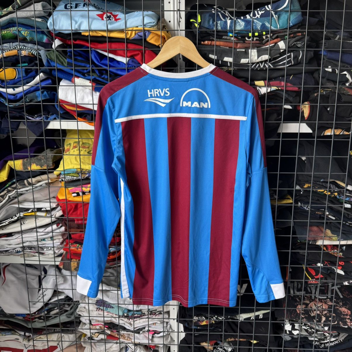 Vintage Avec Scunthorpe United Football Club Jersey Size US S / EU 44-46 / 1 - 7 Thumbnail