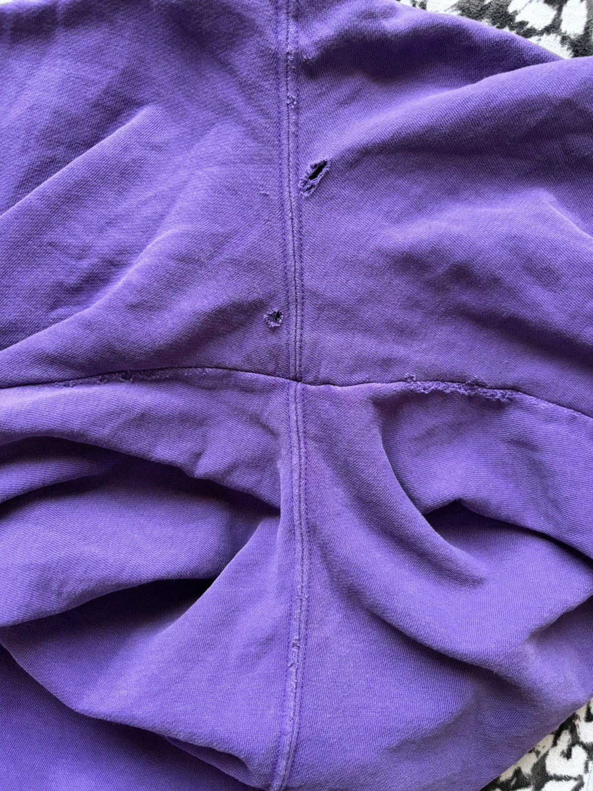 Gap Vintage distressed 90s Gap purple sweatpants Size US 34 / EU 50 - 6 Thumbnail