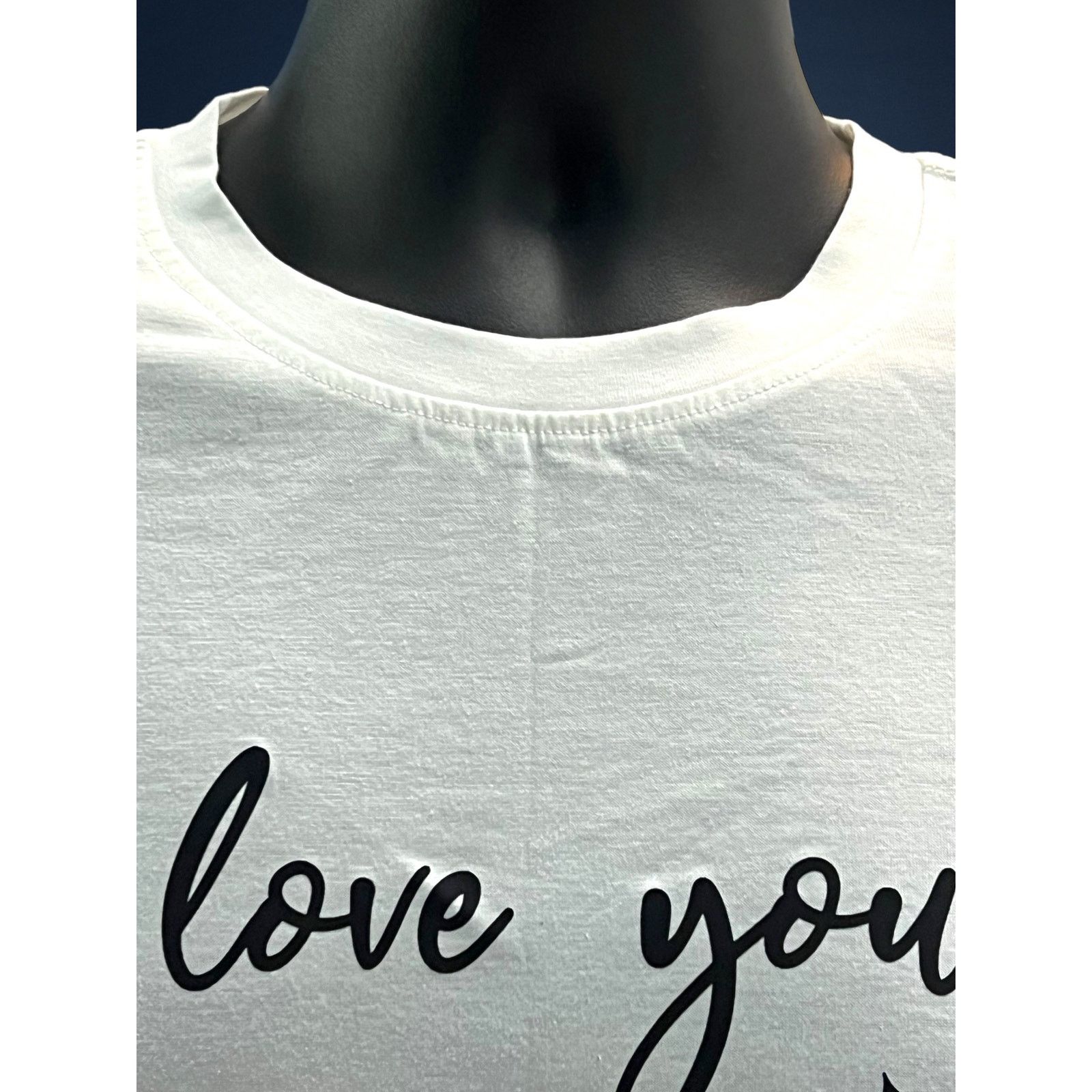Other Woman’s I Love you to the moon and back White T-Shirt Size M / US 6-8 / IT 42-44 - 4 Thumbnail