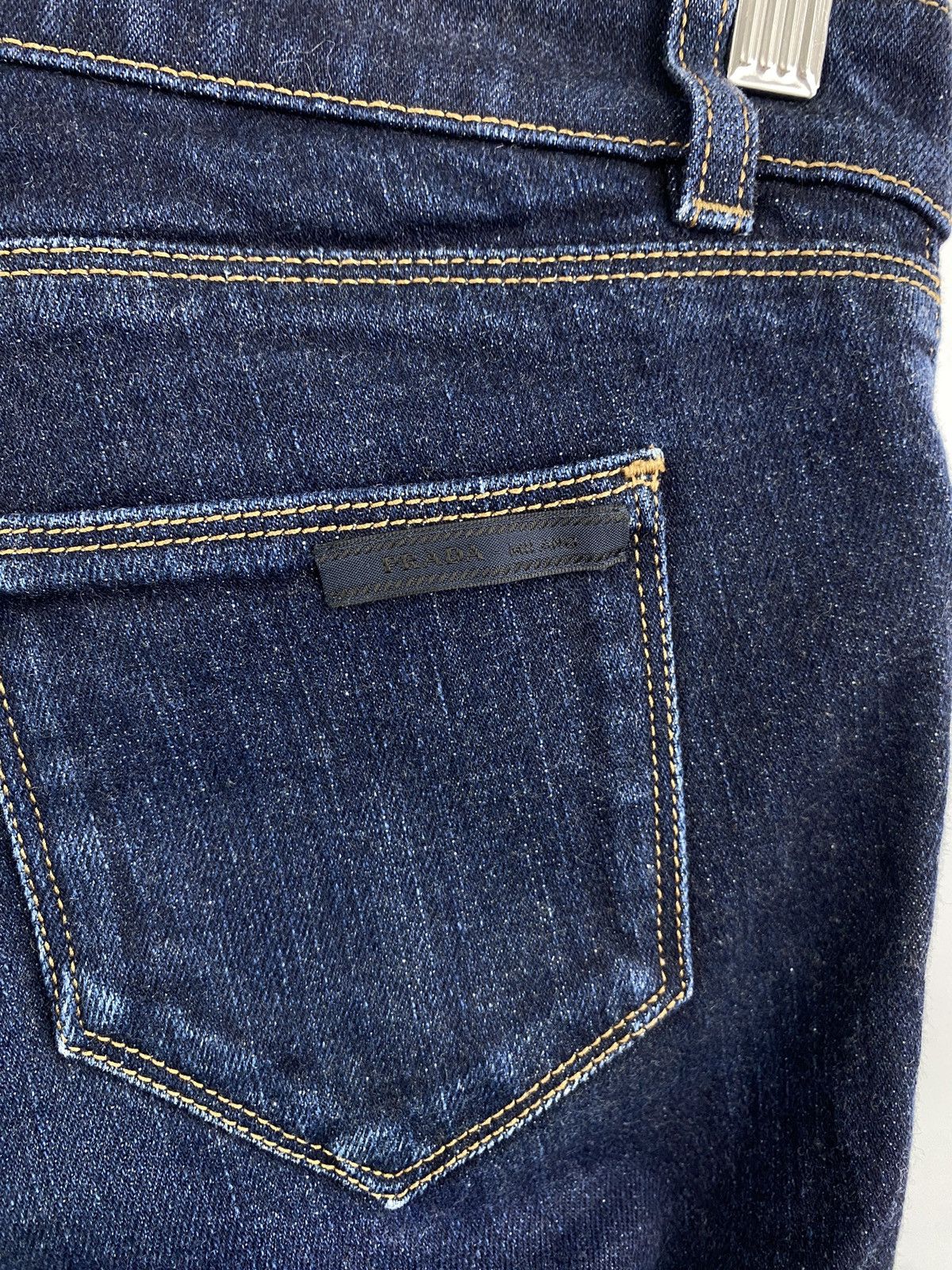 Prada Y2K Prada Women Jeans Contour Fit Rare Retro Hype Size 25" / US 0 / IT 36 - 13 Thumbnail