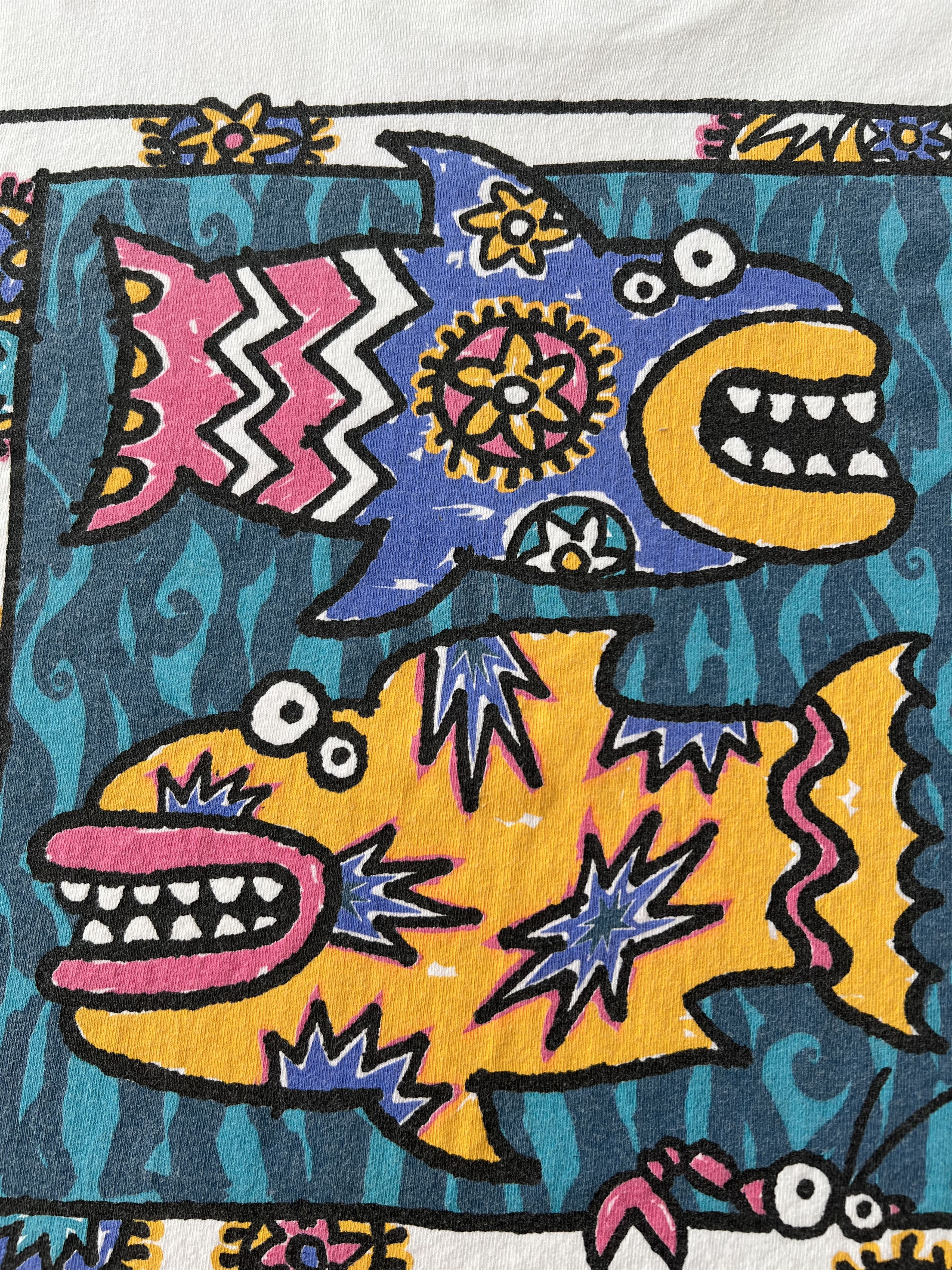 Vintage Vintage 1994 Maui Hawaii Harlow Design Surf Surfing Art Tee Size US XL / EU 56 / 4 - 14 Thumbnail