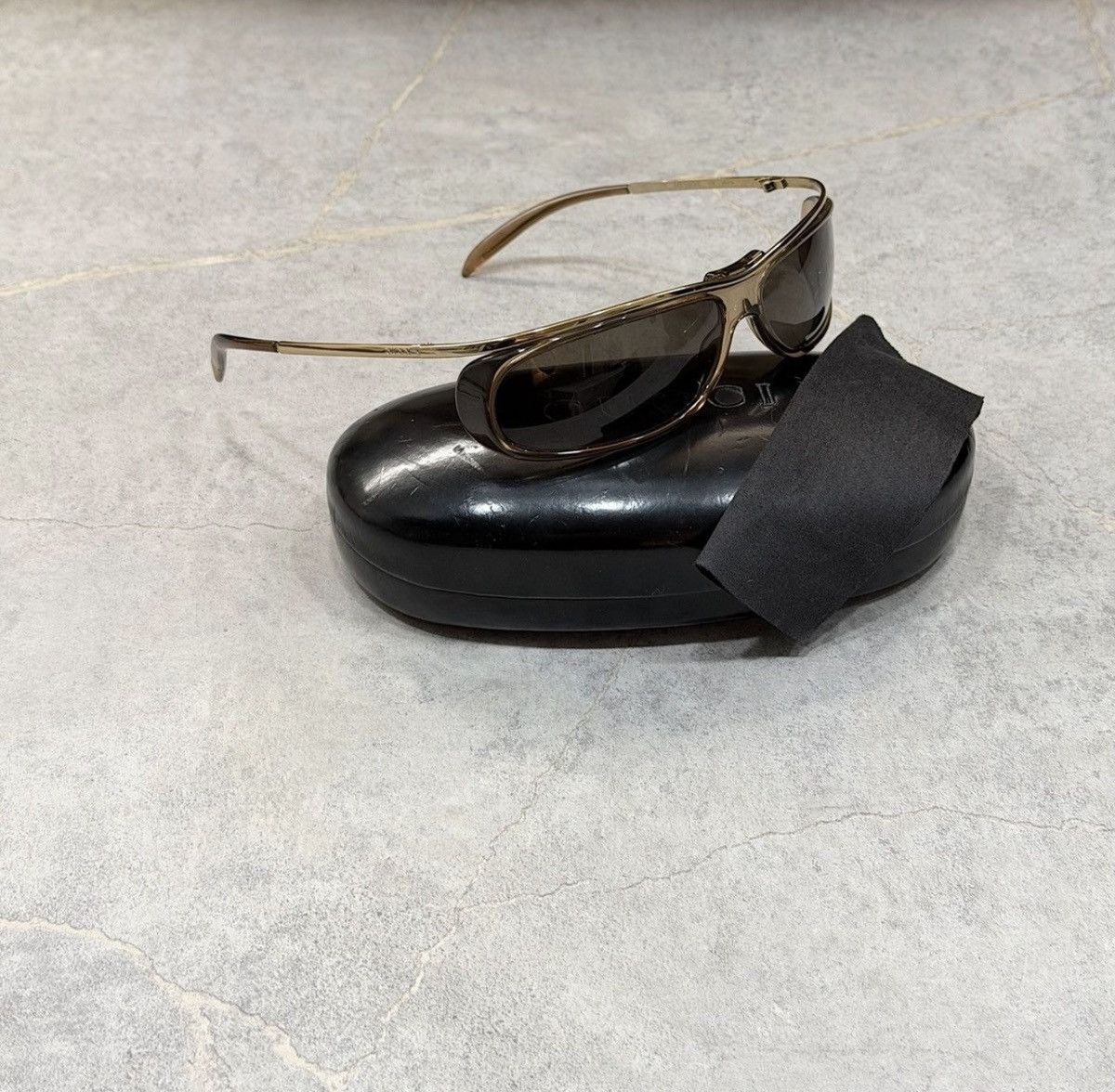 Gucci Gucci Tom Ford GG Logo Retro Square Vintage Sunglasses Y2K