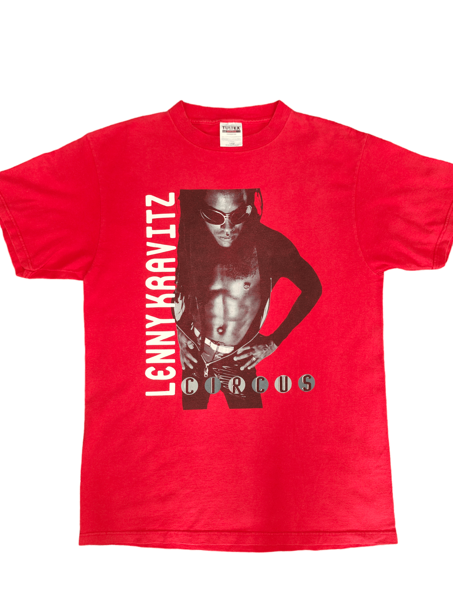 Band Tees Vintage 90s Lenny Kravitz Circus Tour T-Shirt Size US L / EU 52-54 / 3 - 2 Thumbnail