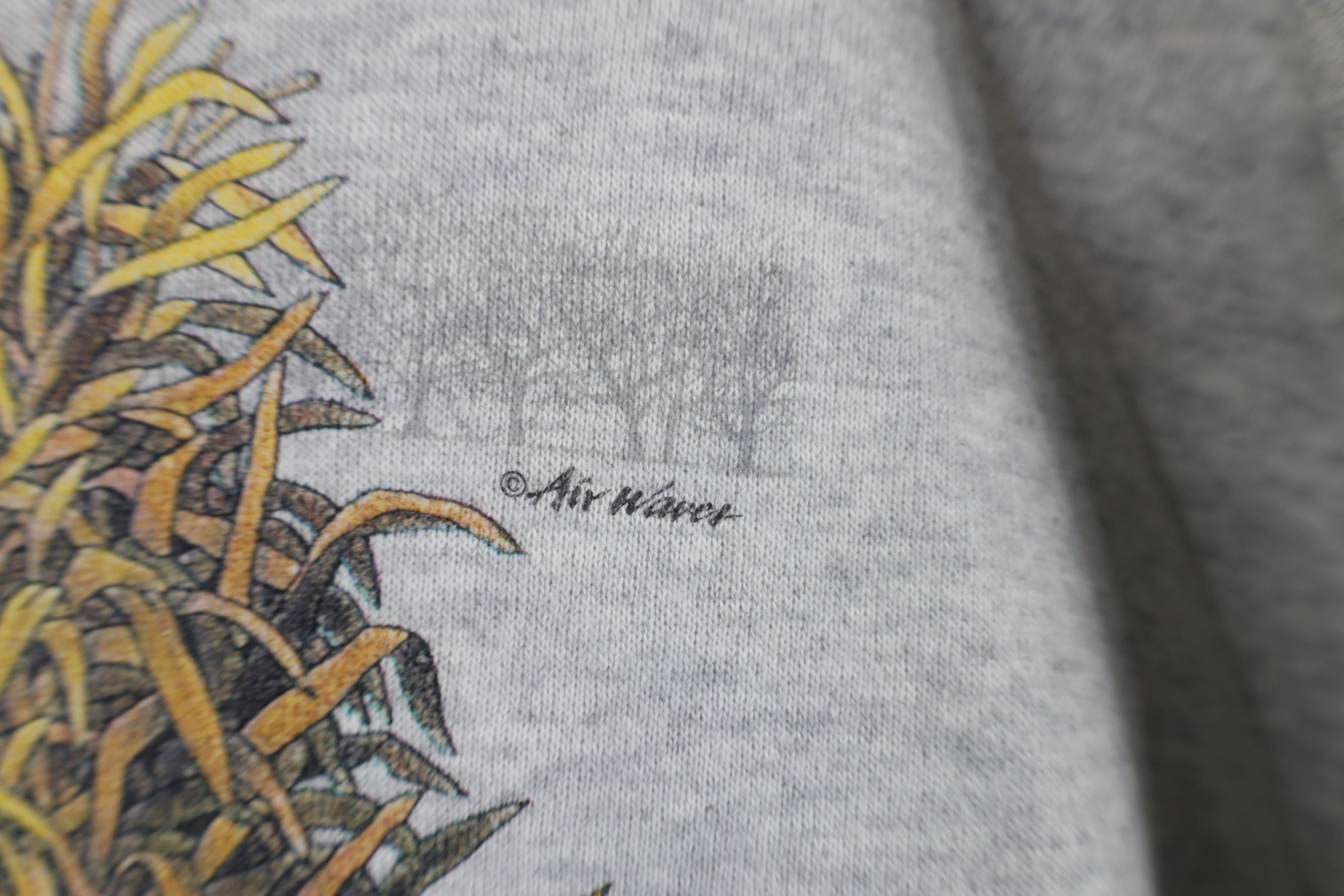 Vintage Vintage 90s Streetwear Country Farmhouse Sweatshirt Gray Size US XXL / EU 58 / 5 - 5 Thumbnail
