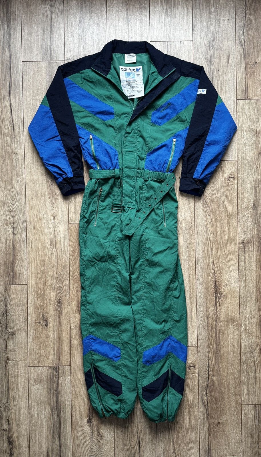 Adidas × Retrofit × Vintage Kombinezon narciarski Adidas Aditex vintage retro 80s unikat Size US M / EU 48-50 / 2 - 1 Thumbnail