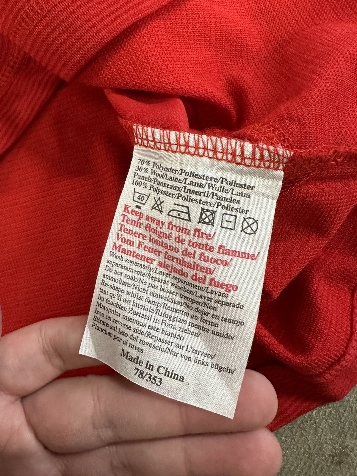 Adidas × Vintage Umbro 01-02 Manchester United Soccer Jersey Kit Home RARE Size US L / EU 52-54 / 3 - 8 Thumbnail