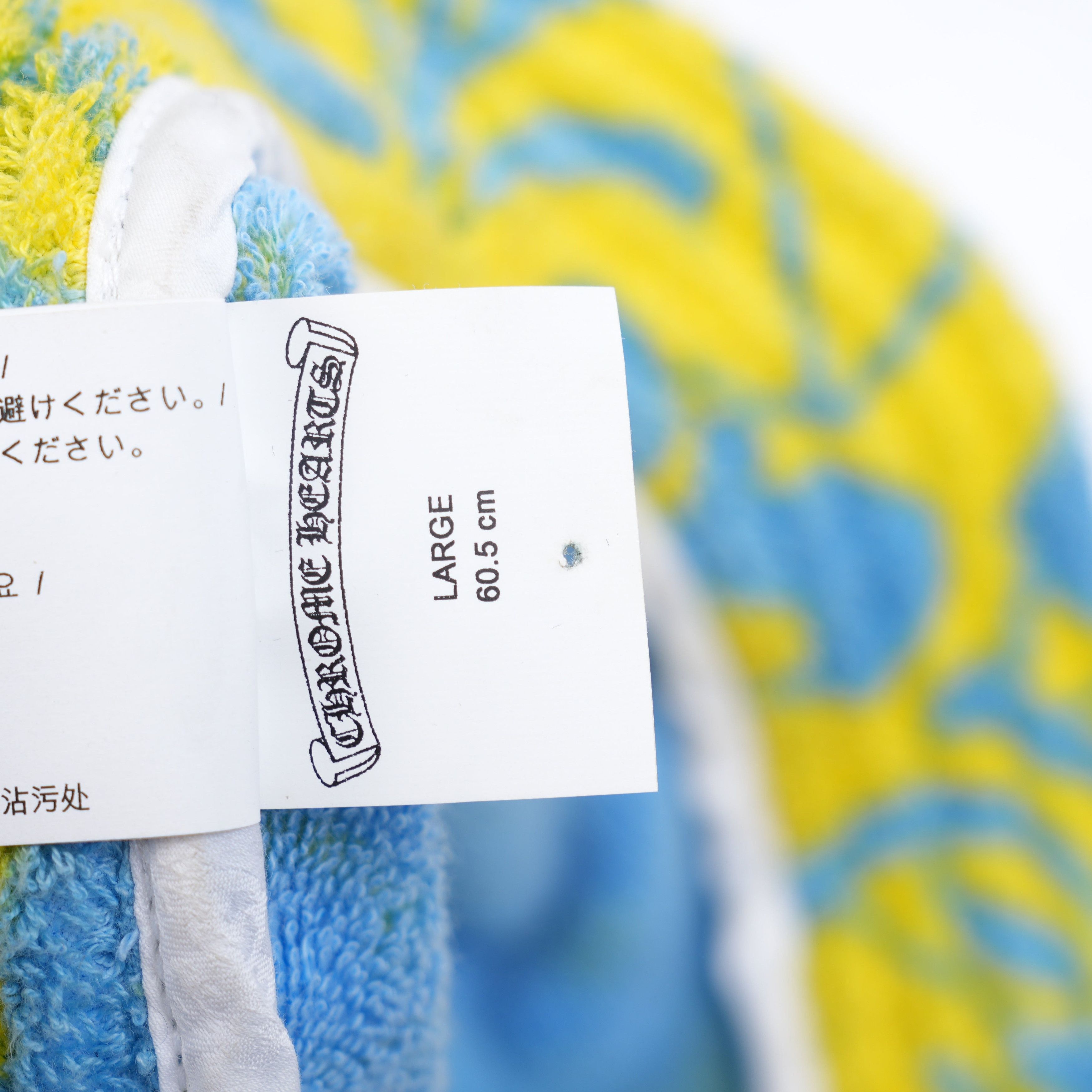 Chrome Hearts CHROME HEARTS YELLOW AND BLUE WHITE PATCH TOWEL BUCKET HAT Size ONE SIZE - 6 Thumbnail