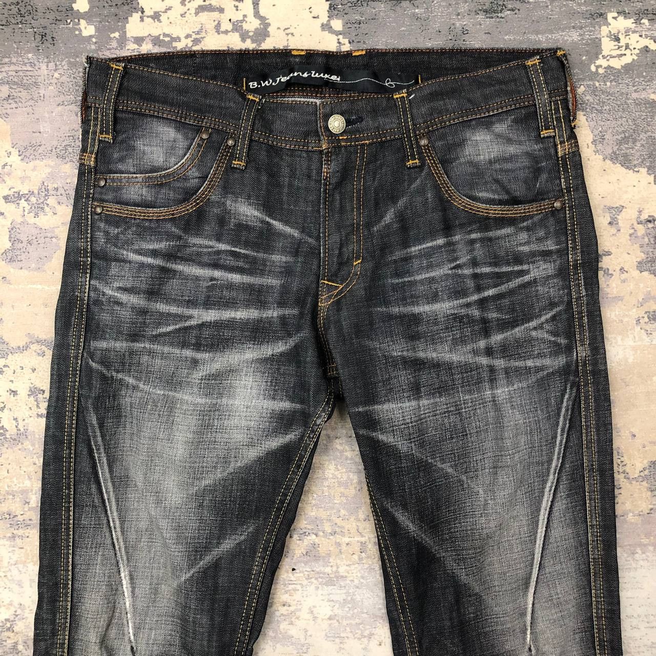 Blue Blue Japan P836 BLUE WAY x LUXES FLARED DENIM Size US 34 / EU 50 - 3 Thumbnail