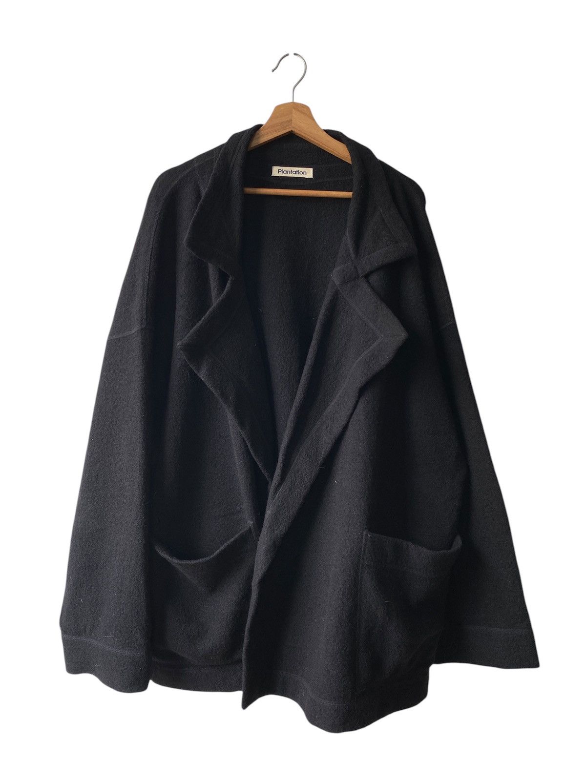 Issey Miyake × Japanese Brand Vintage Plantation Japan Issey Miyake Wool Oversize Jacket Size US XL / EU 56 / 4 - 1 Thumbnail