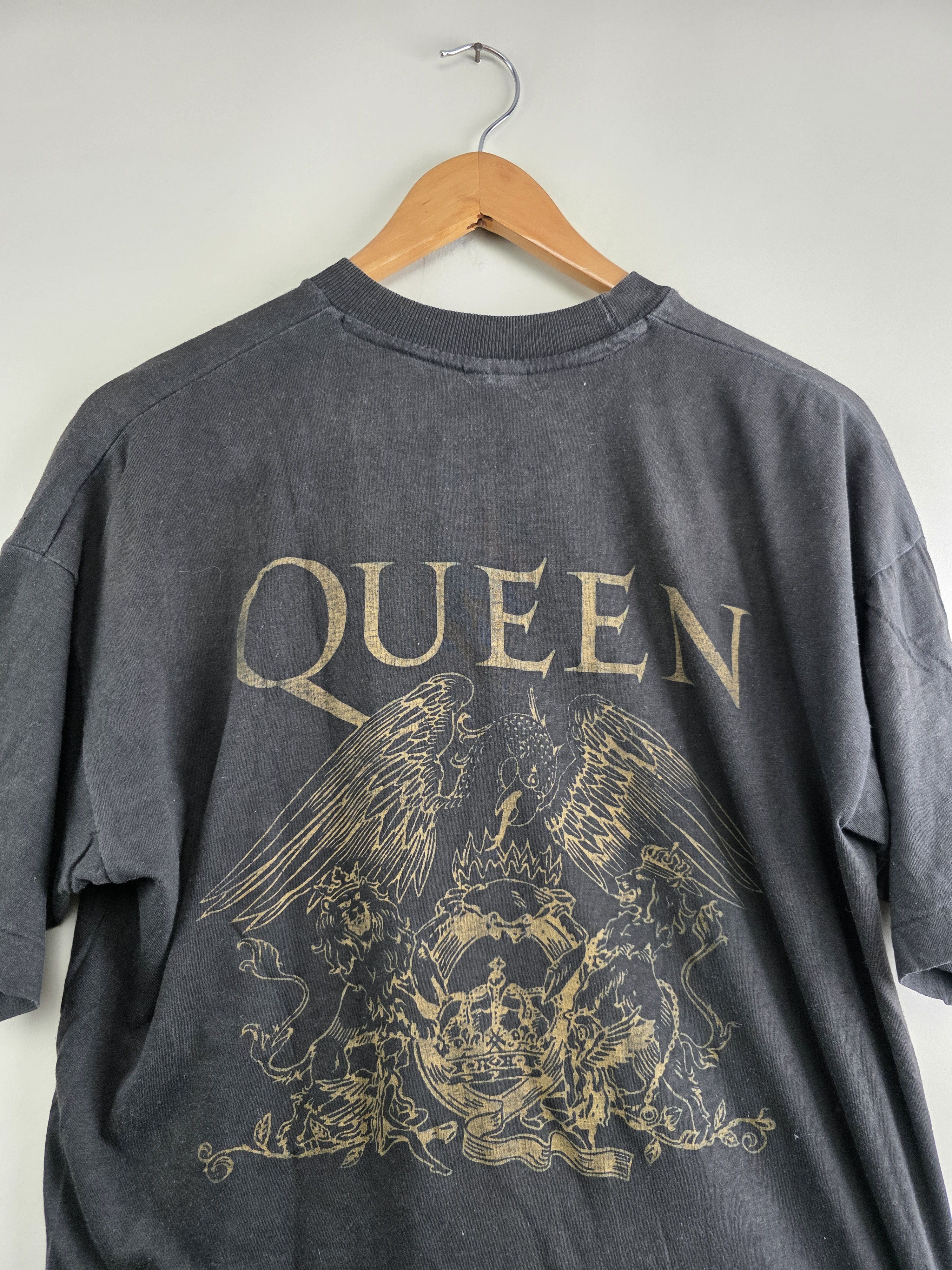 Band Tees × Vintage 90s Queen Freddie Mercury L 22" 27.5" Size US L / EU 52-54 / 3 - 6 Thumbnail