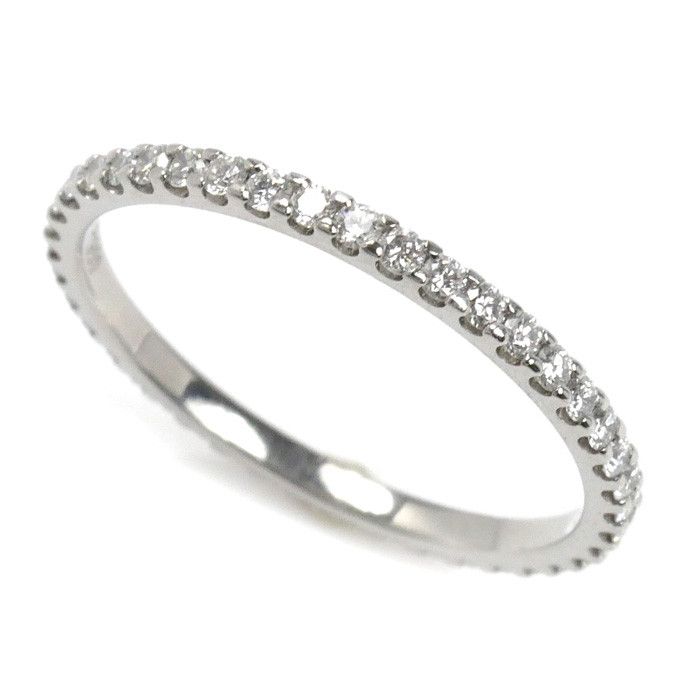 Luxuness Star Jewelry Full Eternity Pt950 Platinum Ring Metal Ring 2Pr0531-1 in Silver, Women's