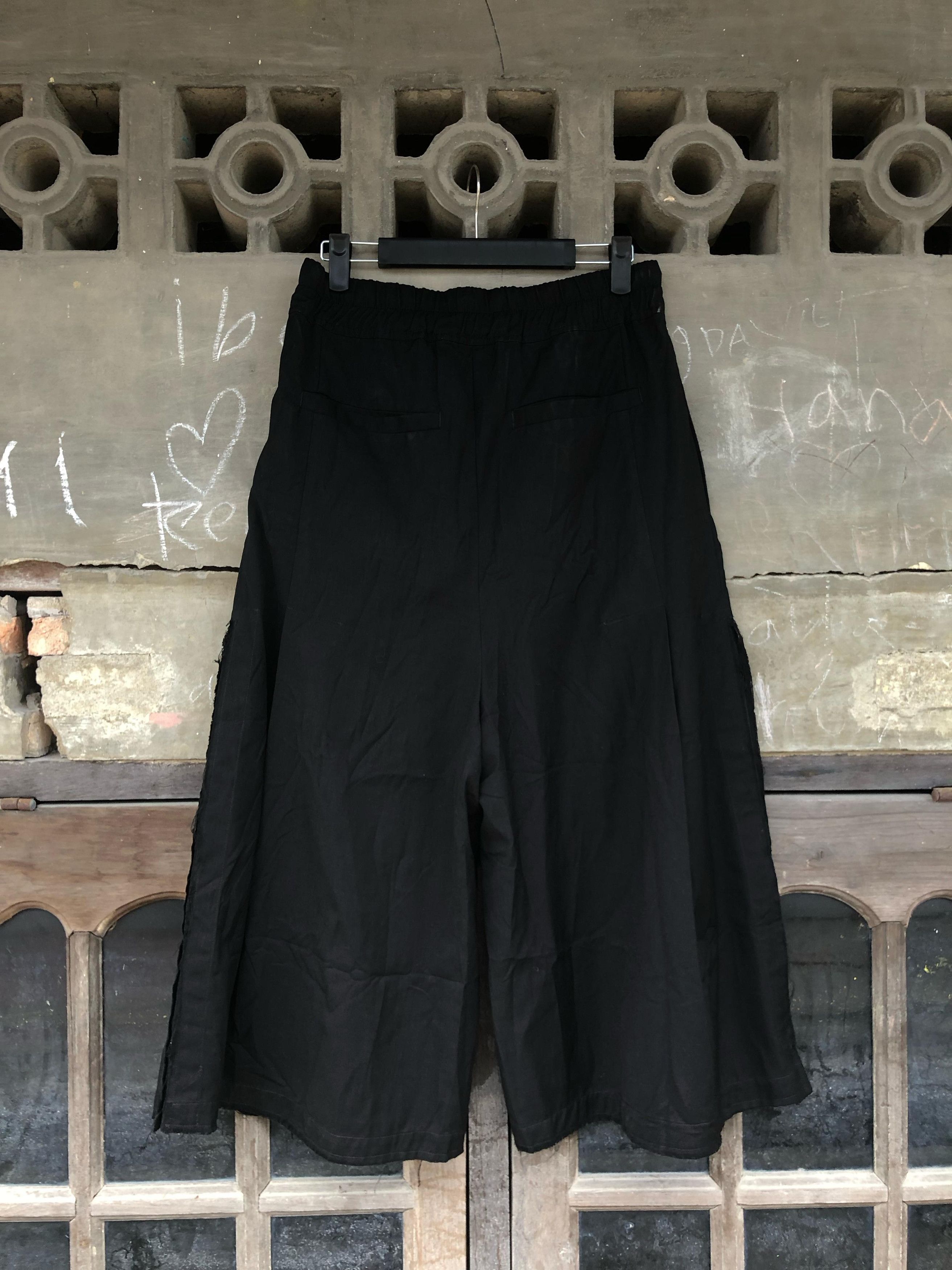 Issey Miyake × JOE CHIA × Yohji Yamamoto Joe Chia Unfinished Hakama Pants Size US 30 / EU 46 - 5 Thumbnail
