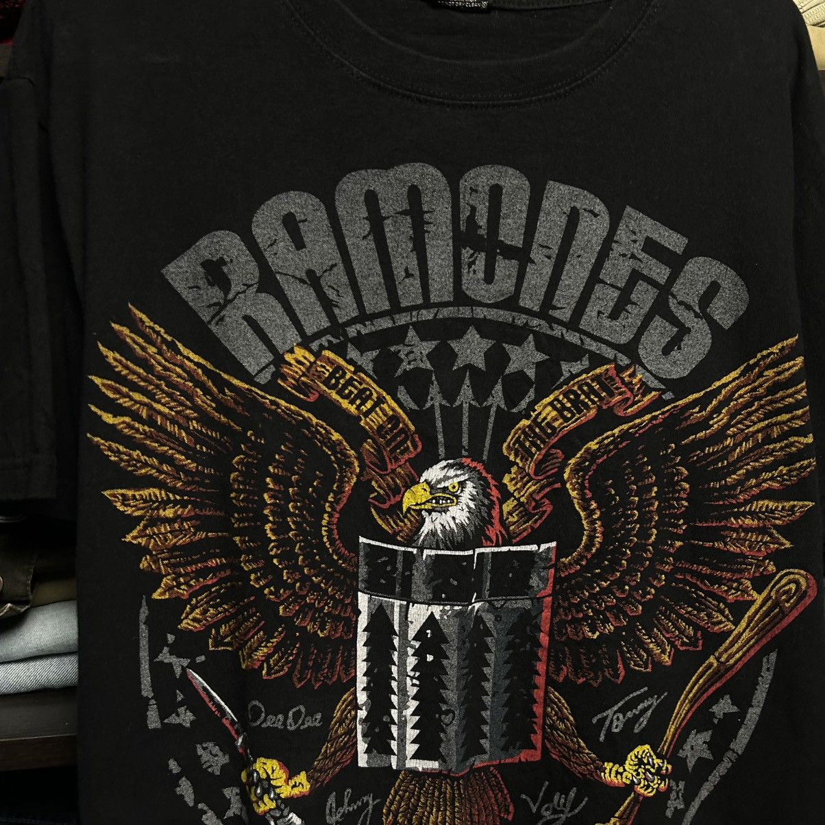 Band Tees Vintage Ramones Forever Big Graphic Logo rock band tee sizeL Size US L / EU 52-54 / 3 - 2 Thumbnail
