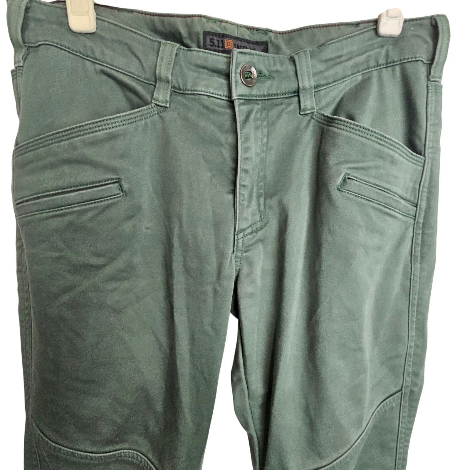 5.11 5.11 Tactical Wyldcat Pants Thyme Green Zipper Leg Size 32" / US 10 / IT 46 - 3 Thumbnail