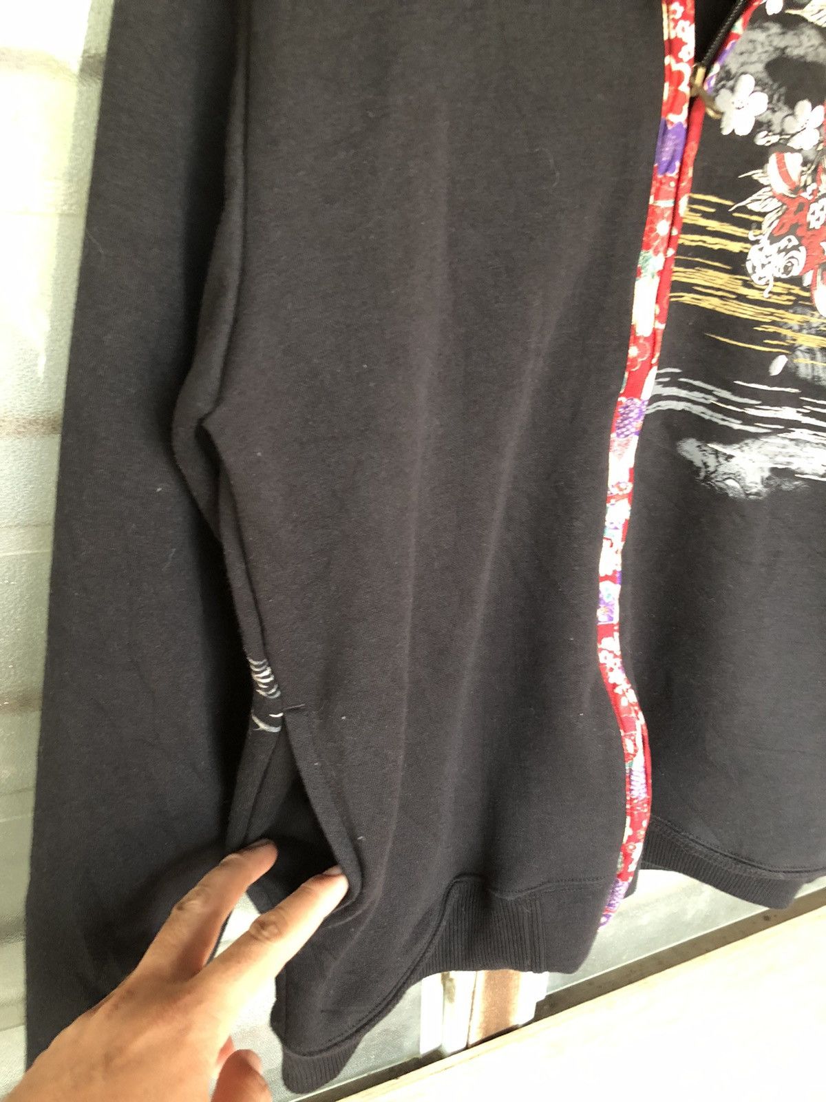 Karakuri Tamashii Vintage Sukajan Koi Fish Zipper Sweatshirt Size US M / EU 48-50 / 2 - 9 Thumbnail
