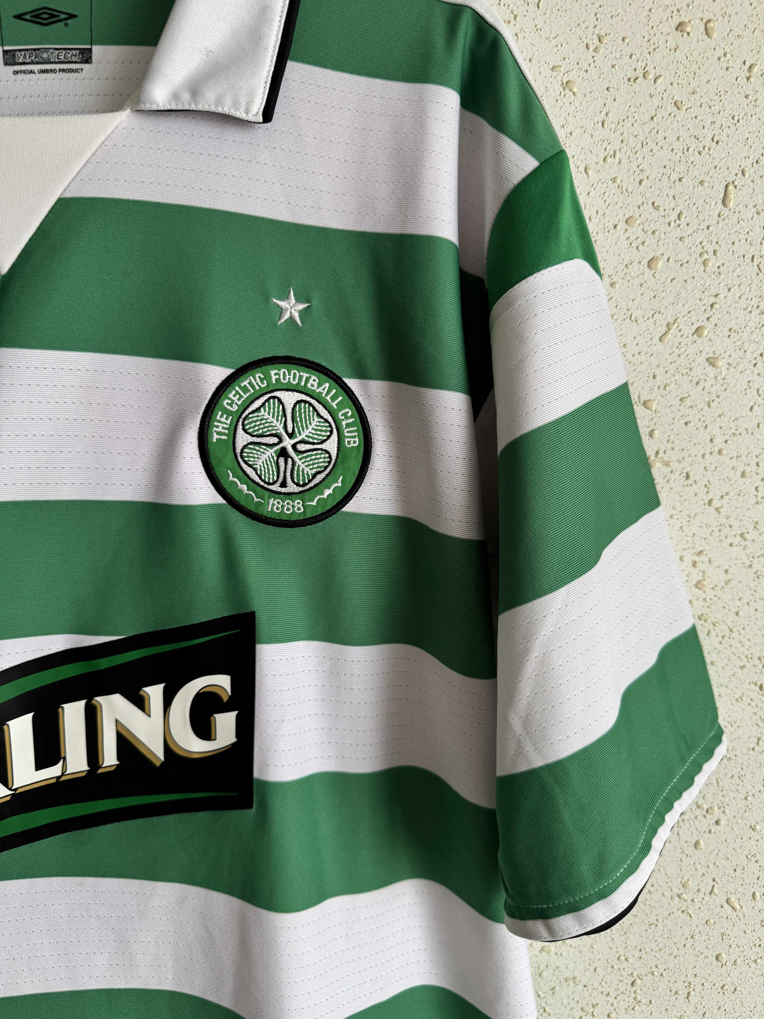 Umbro Celtic 2004/05 Home Shirt UMBRO Size US XL / EU 56 / 4 - 4 Thumbnail