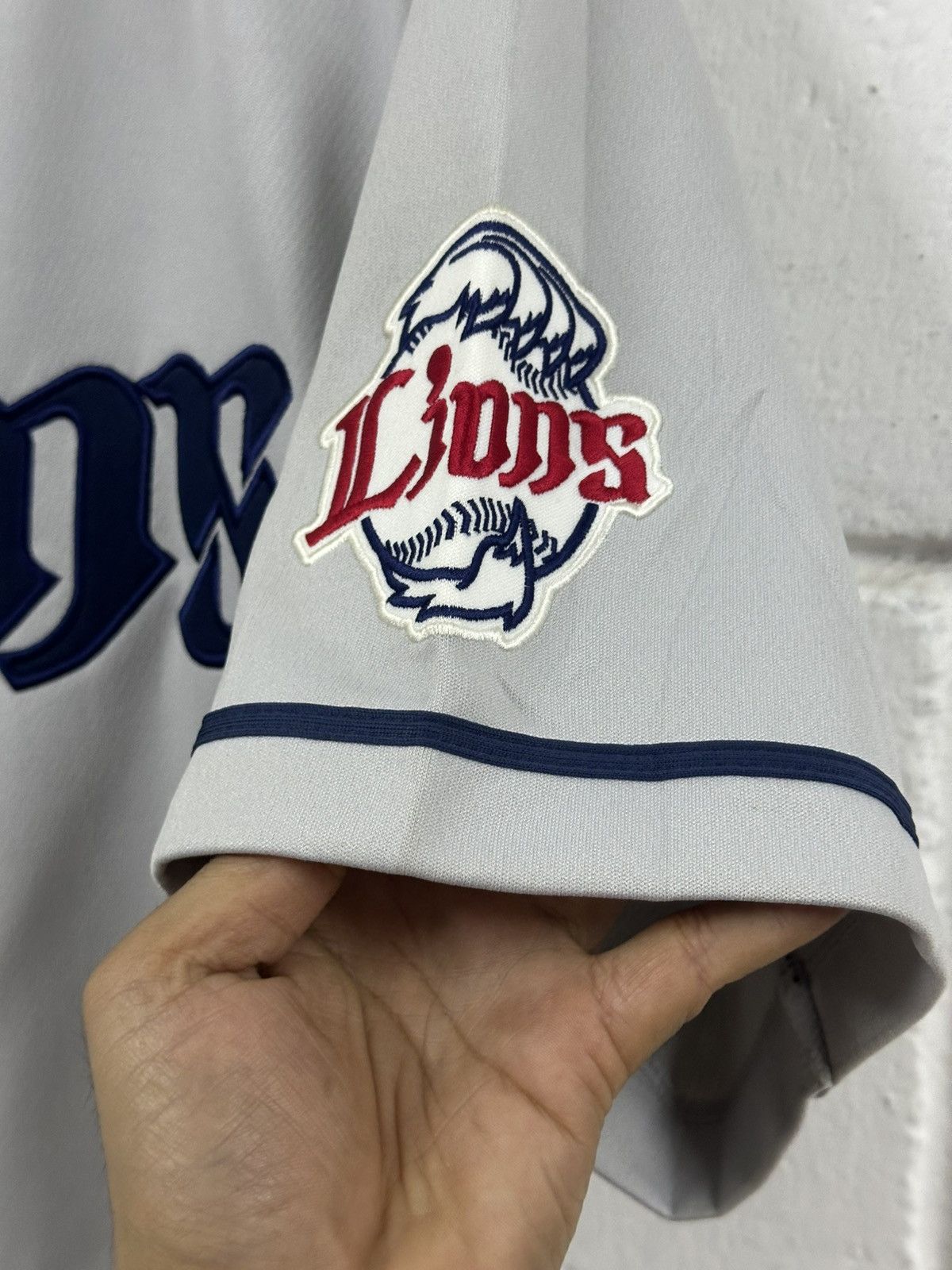 Nike Nike Lions Saitama Seibu Baseball Jersey Shirt Size US XL / EU 56 / 4 - 4 Thumbnail