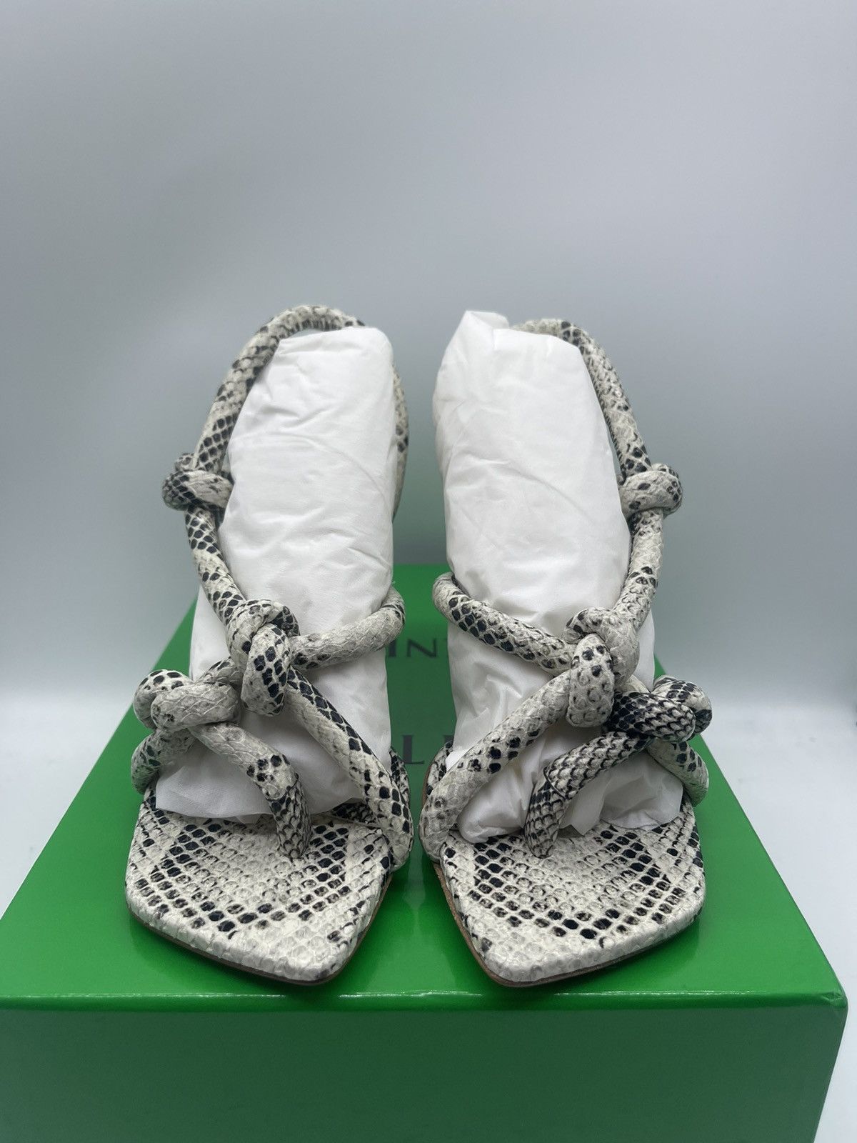 Bottega Veneta bottega veneta JIMBO SANDAL PRINTED PYTHON Size US 6 / IT 36 - 5 Thumbnail