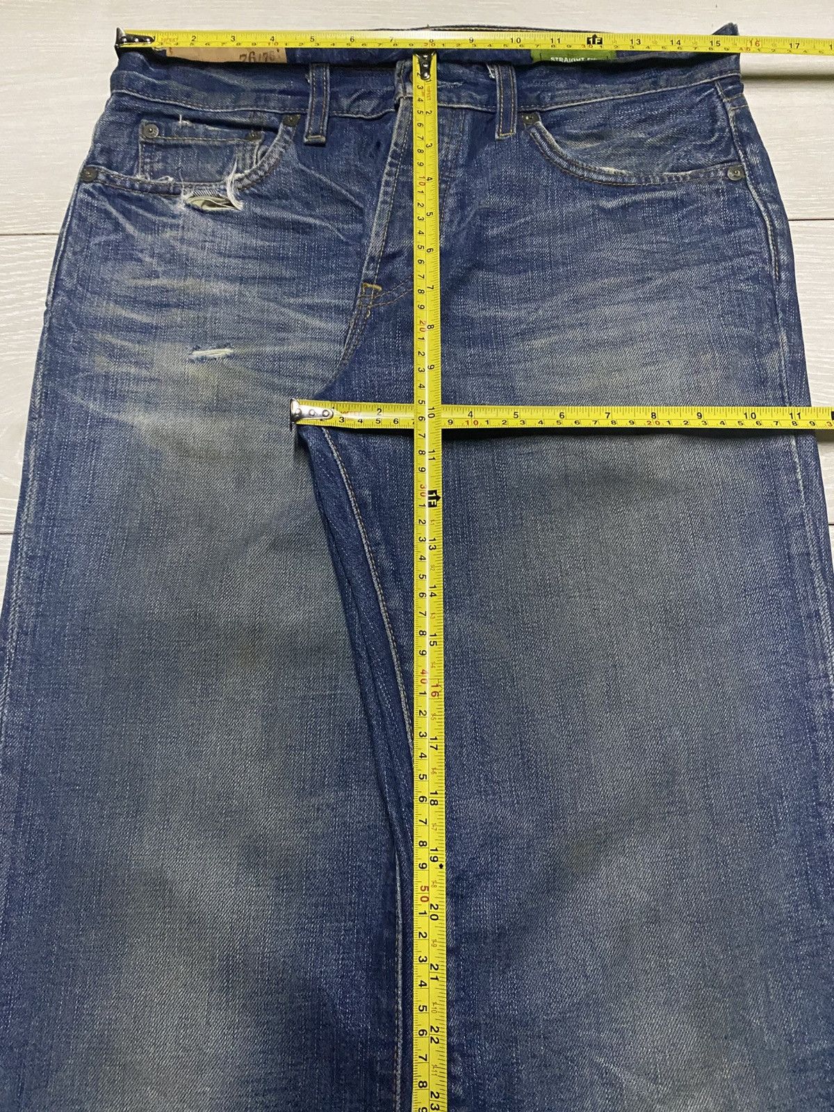 Japanese Brand Vintage Gap California USA Ghost Rider Loose Jeans Size US 31 - 17 Thumbnail