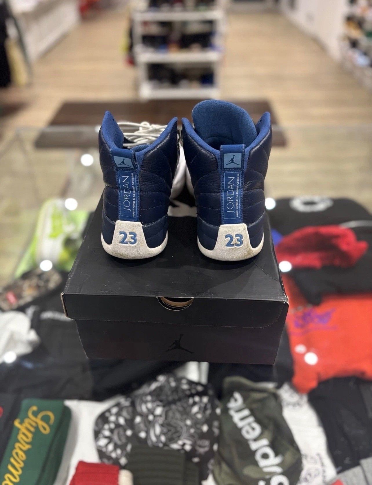 Jordan Brand Jordan 12 Obsidian (2012) Size US 9 / EU 42 - 2 Thumbnail