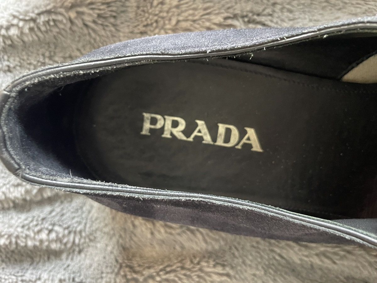 Prada Suede Derby’s w/espadrille soles Size US 13 / EU 46 - 10 Thumbnail