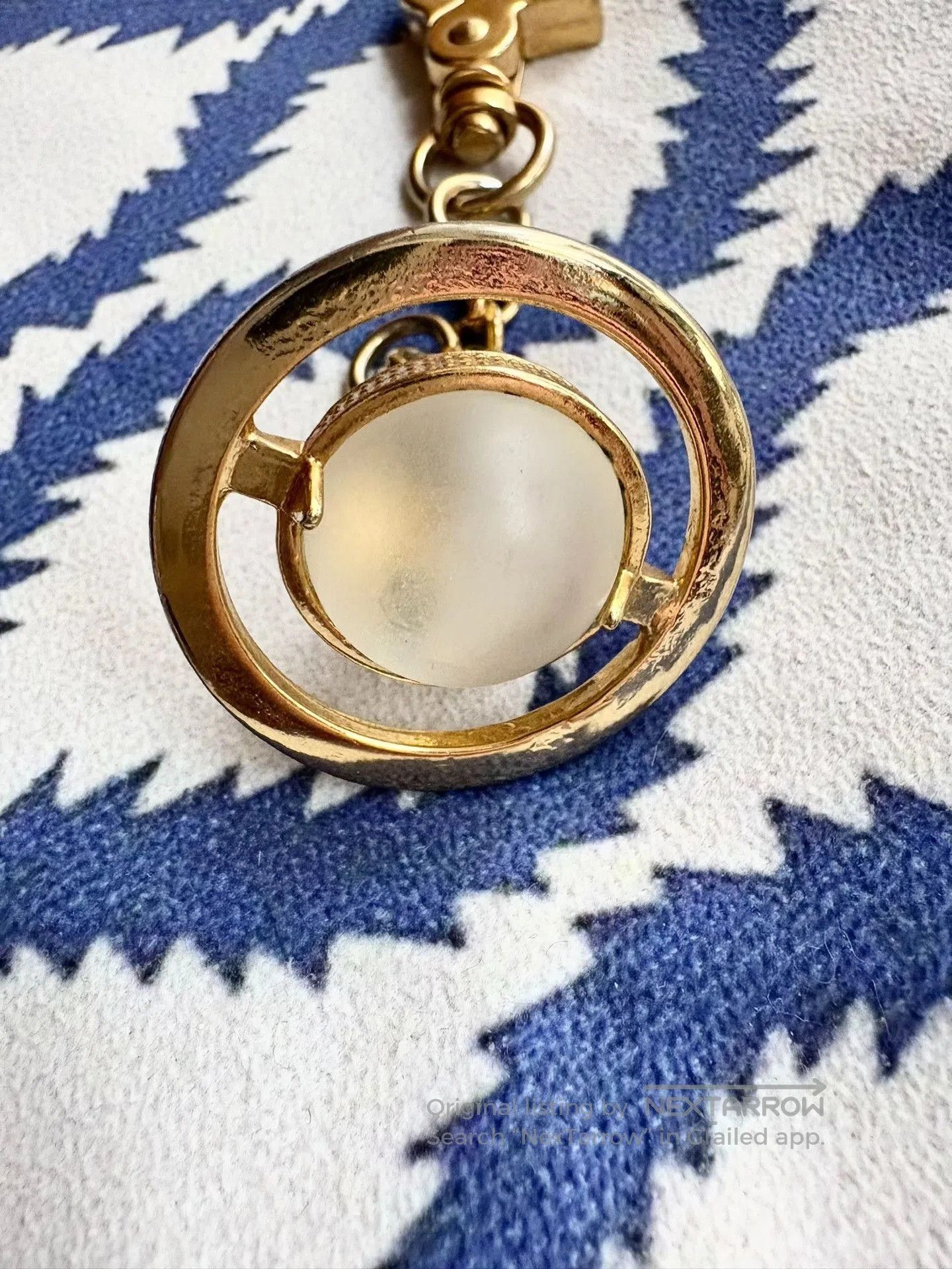 Vivienne Westwood Vivienne Westwood Vintage Gold Saturn Pendant. Size ONE SIZE - 2 Thumbnail