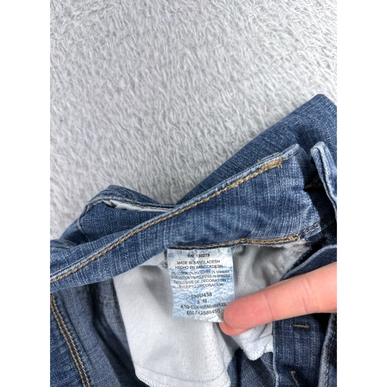 Lee VINTAGE Lee Women’s Denim Jeans Bootcut 8 Blue Mid Rise 29x29 Cotton Blend Adults Size 30" / US 8 / IT 44 - 7 Thumbnail