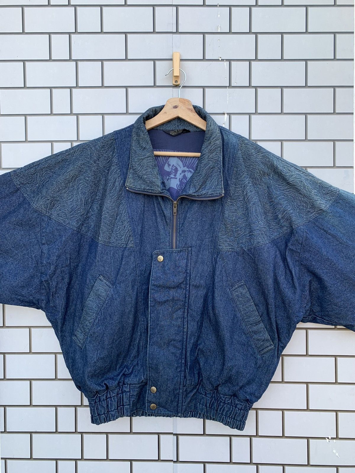 Indigo × Japanese Brand × Vintage Vintage Japanese Brand Ruck Dam Indigo Jacket Size US L / EU 52-54 / 3 - 4 Thumbnail