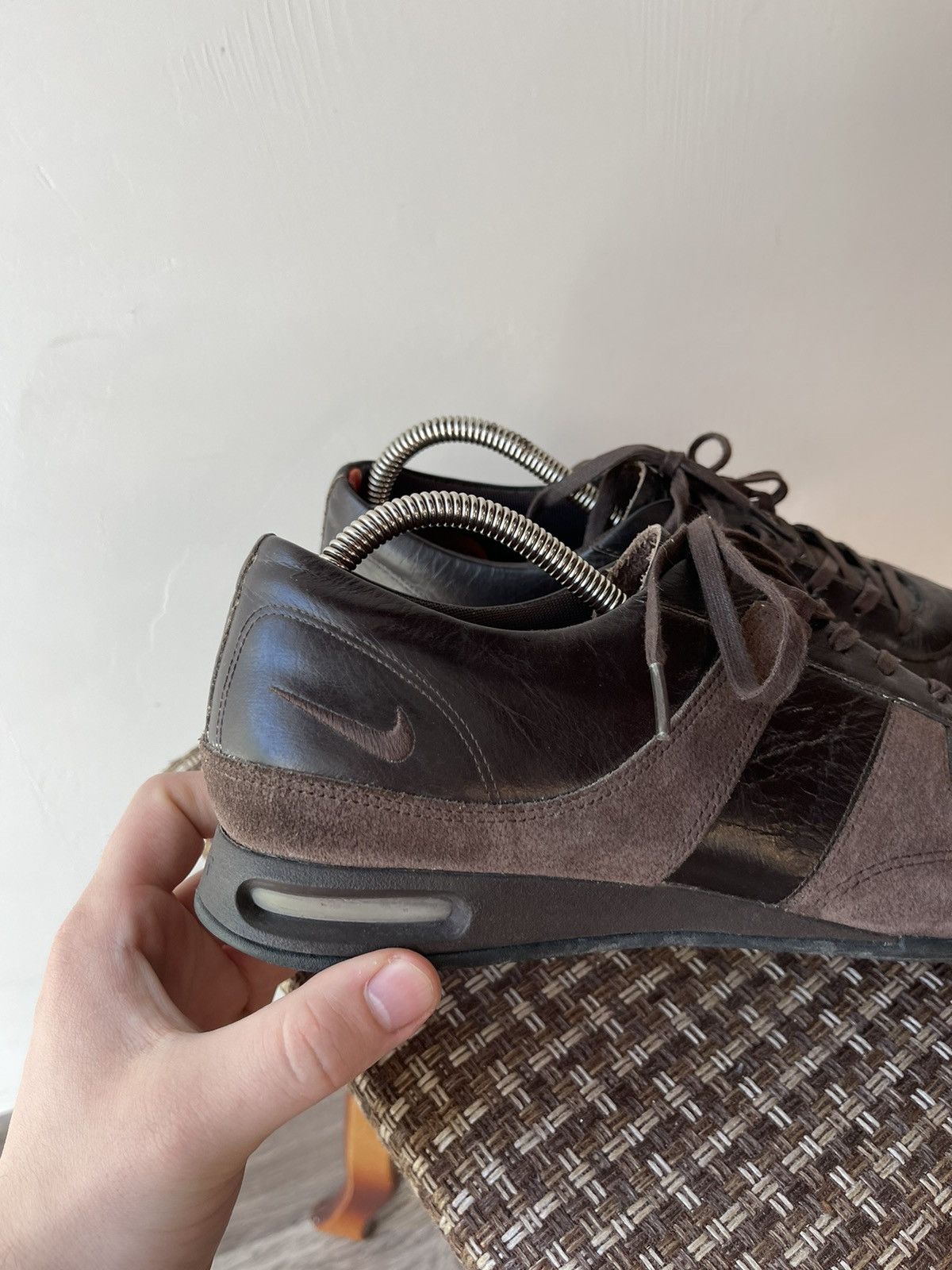 Nike Rare Nike Air Kimon Brown Leather Y2K Casual Sneakers Men s9 Size US 9 / EU 42 - 3 Thumbnail