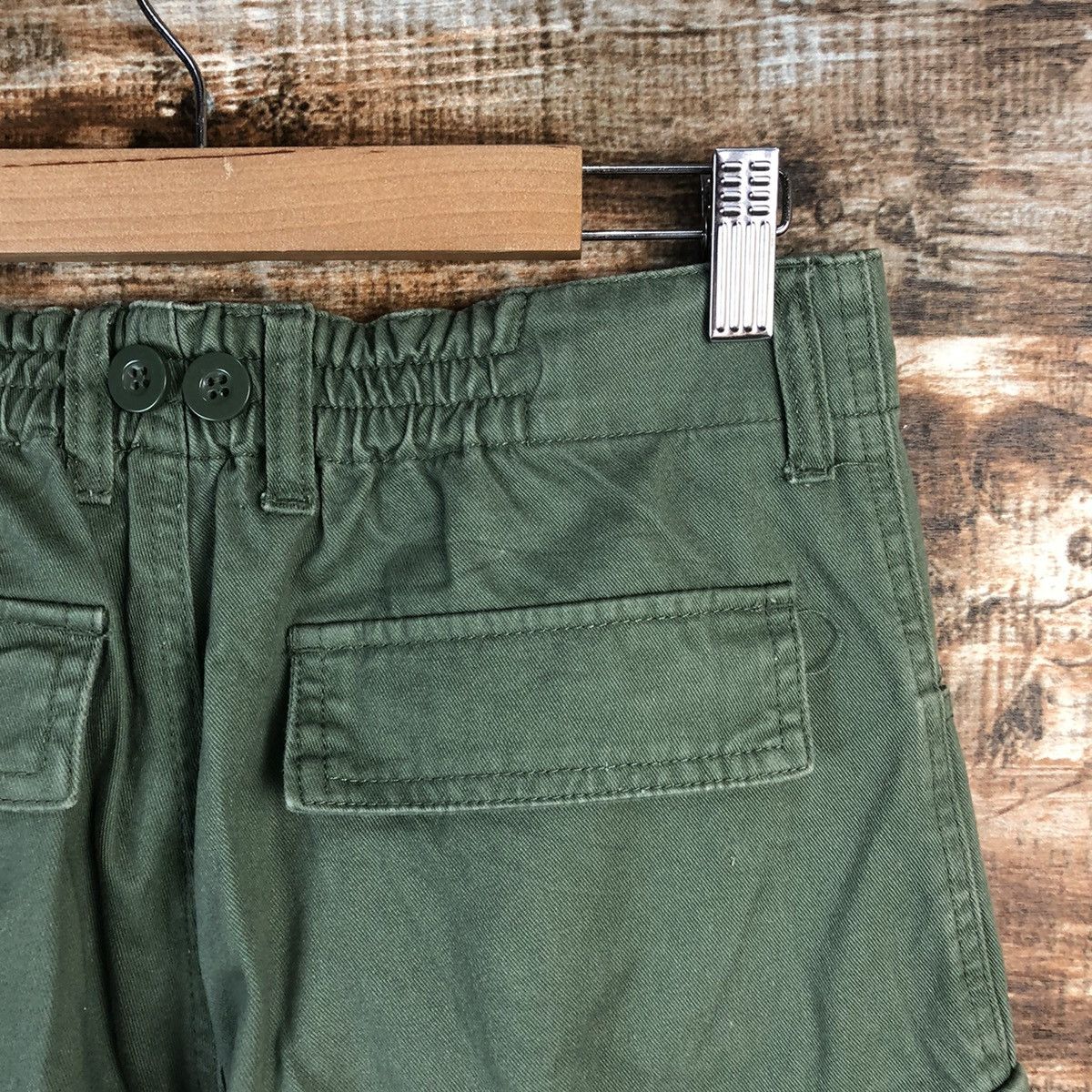 Japanese Brand DL Japanese Brand Green Cargo Multipocket Pants #C630 Size US 26 / EU 42 - 17 Thumbnail