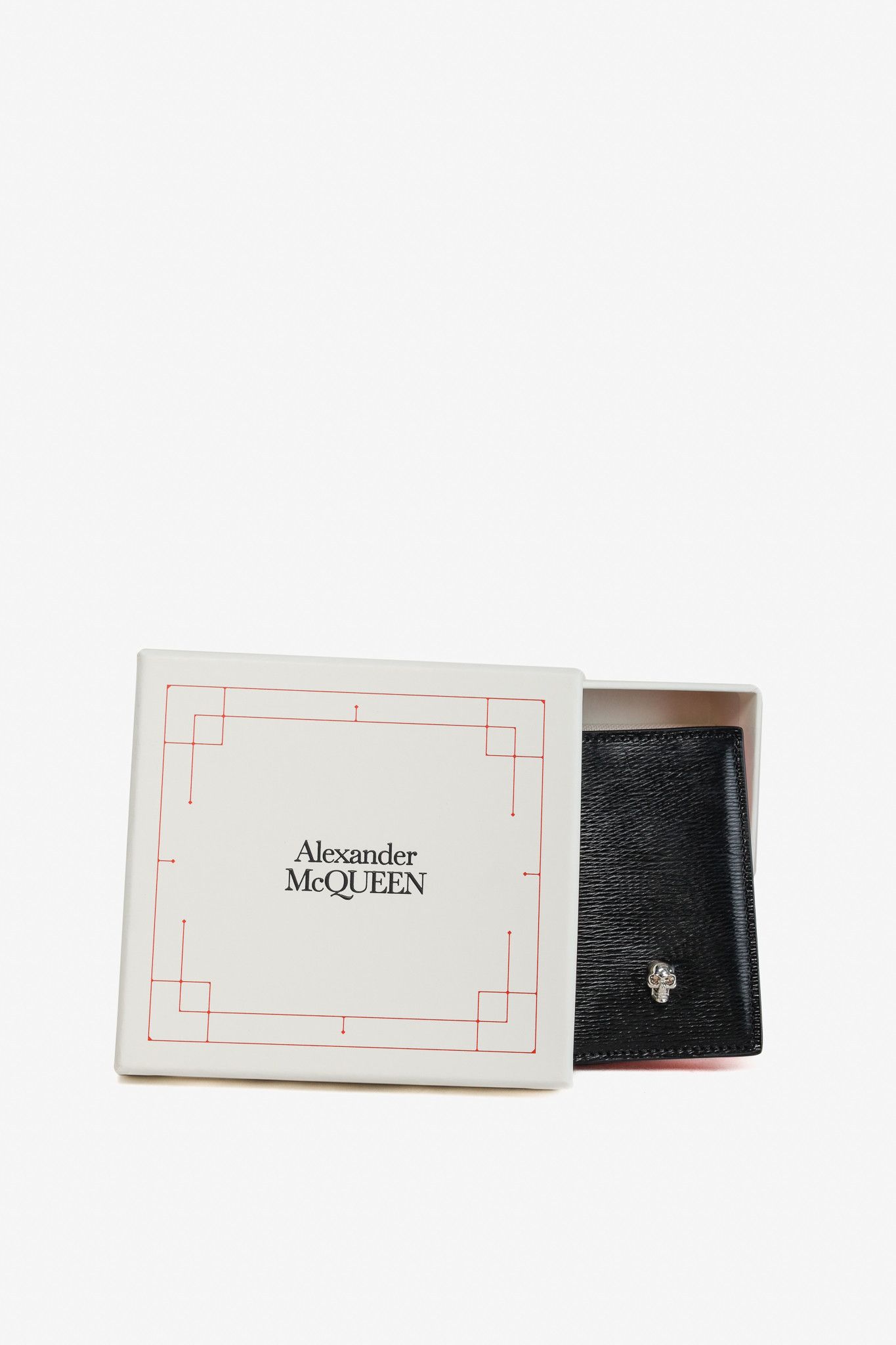 Alexander McQueen Alexander McQueen Black-Leather Skull Pocket Organizer Size ONE SIZE - 1 Thumbnail